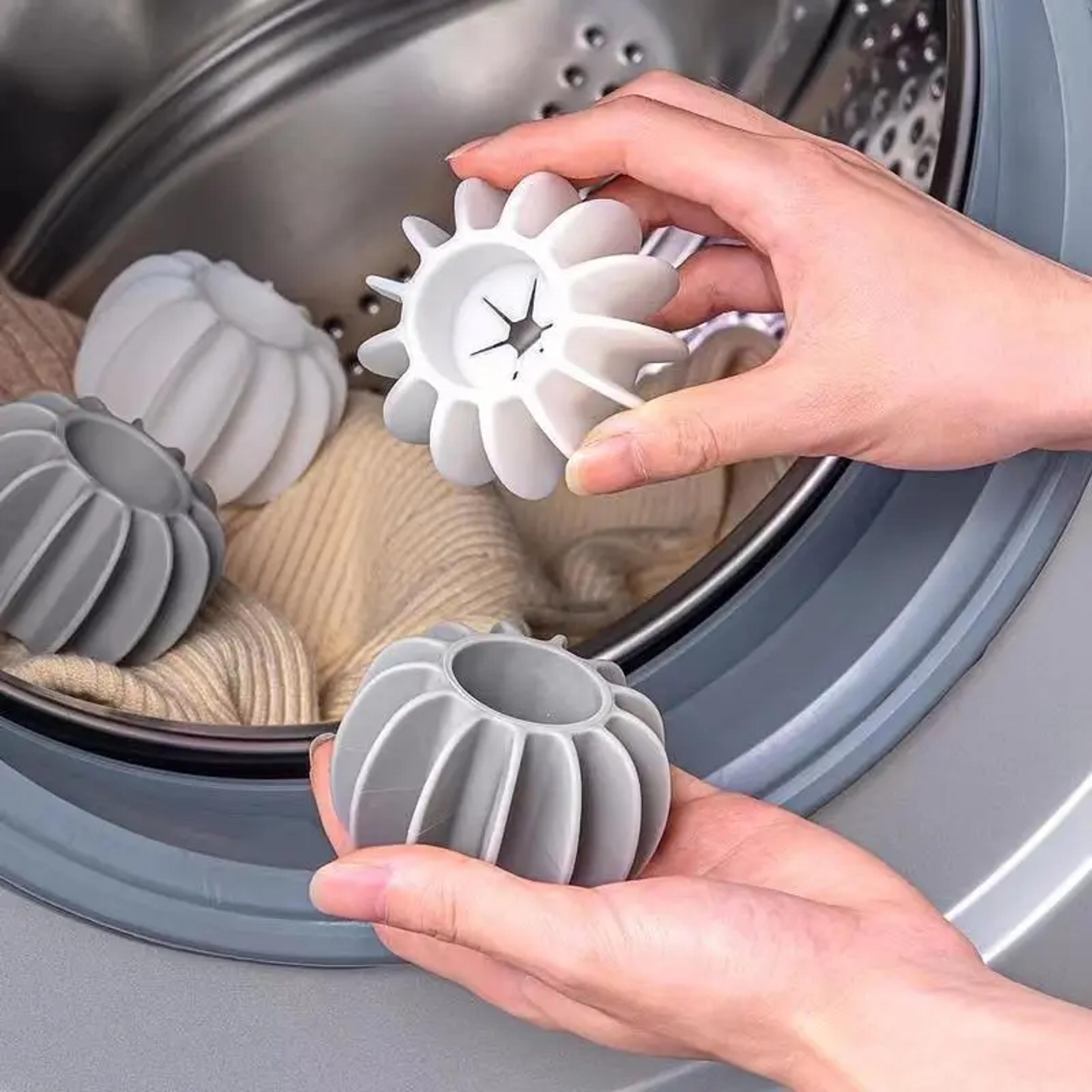 reusable silicone laundry ball pet hair remover for laundry and lint catcher for washing machines
