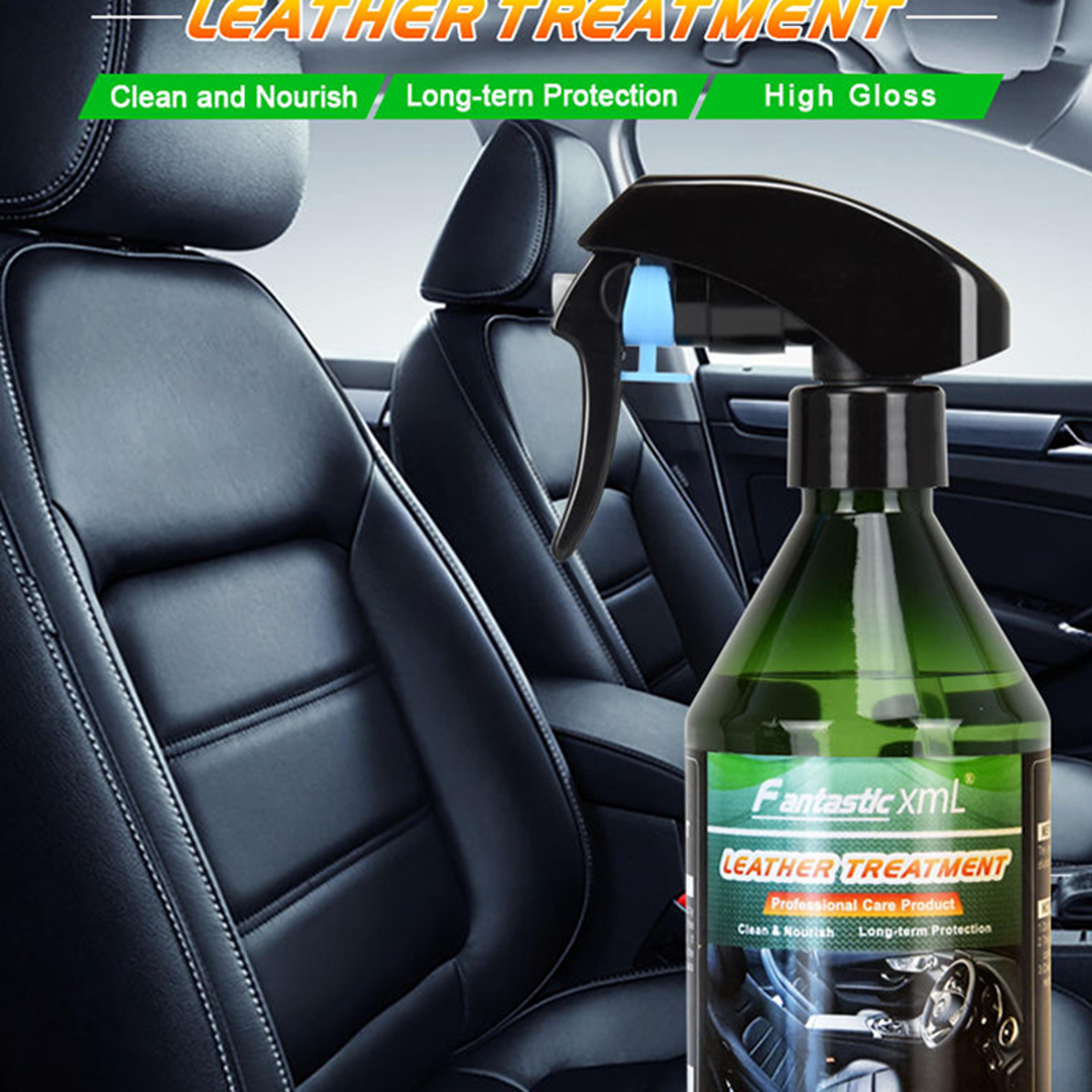 fantastic xml leather cleaner spray for car interior & plastic trim restorer