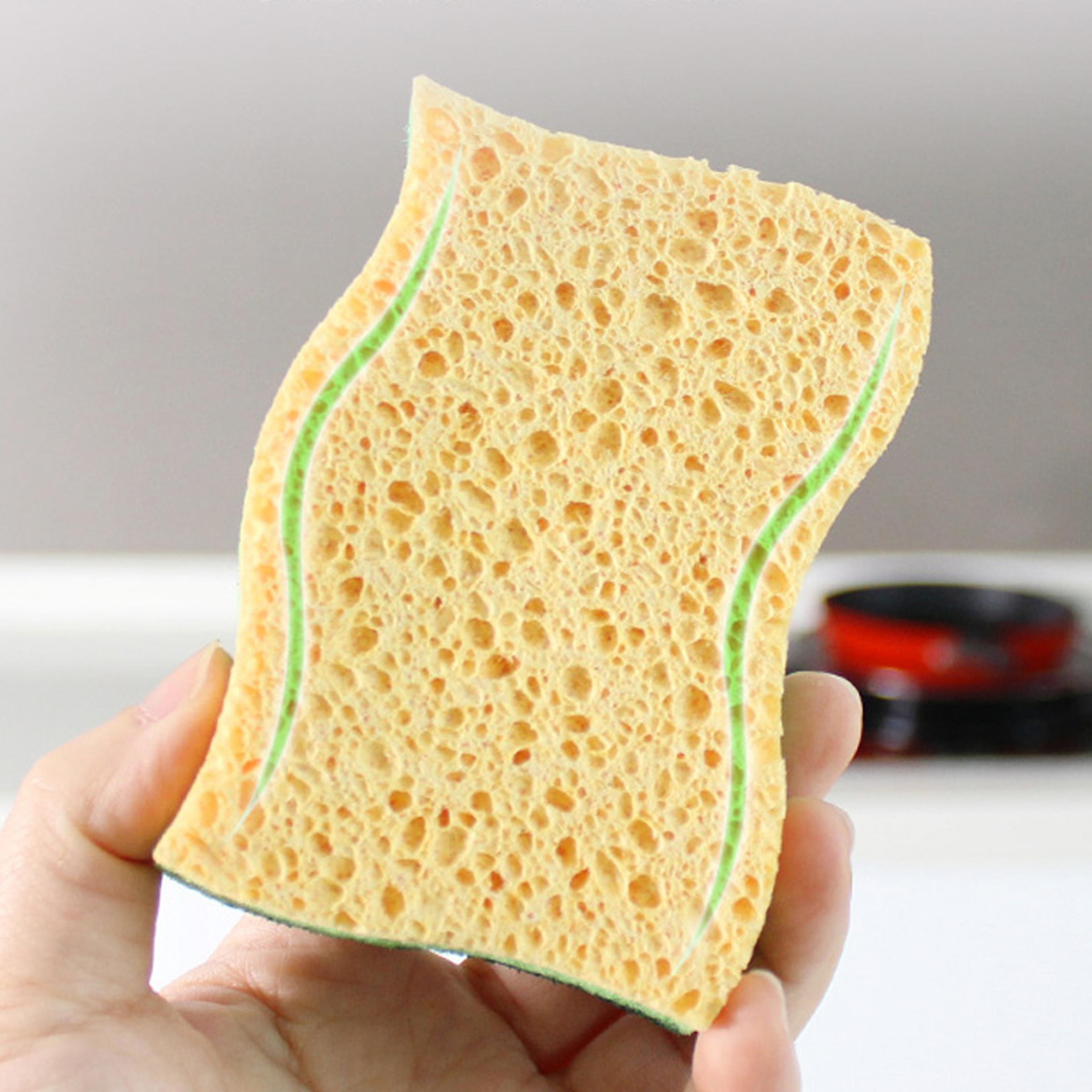kitchen sponge scrub sponges for dishes, pots and everyday kitchen cleaning