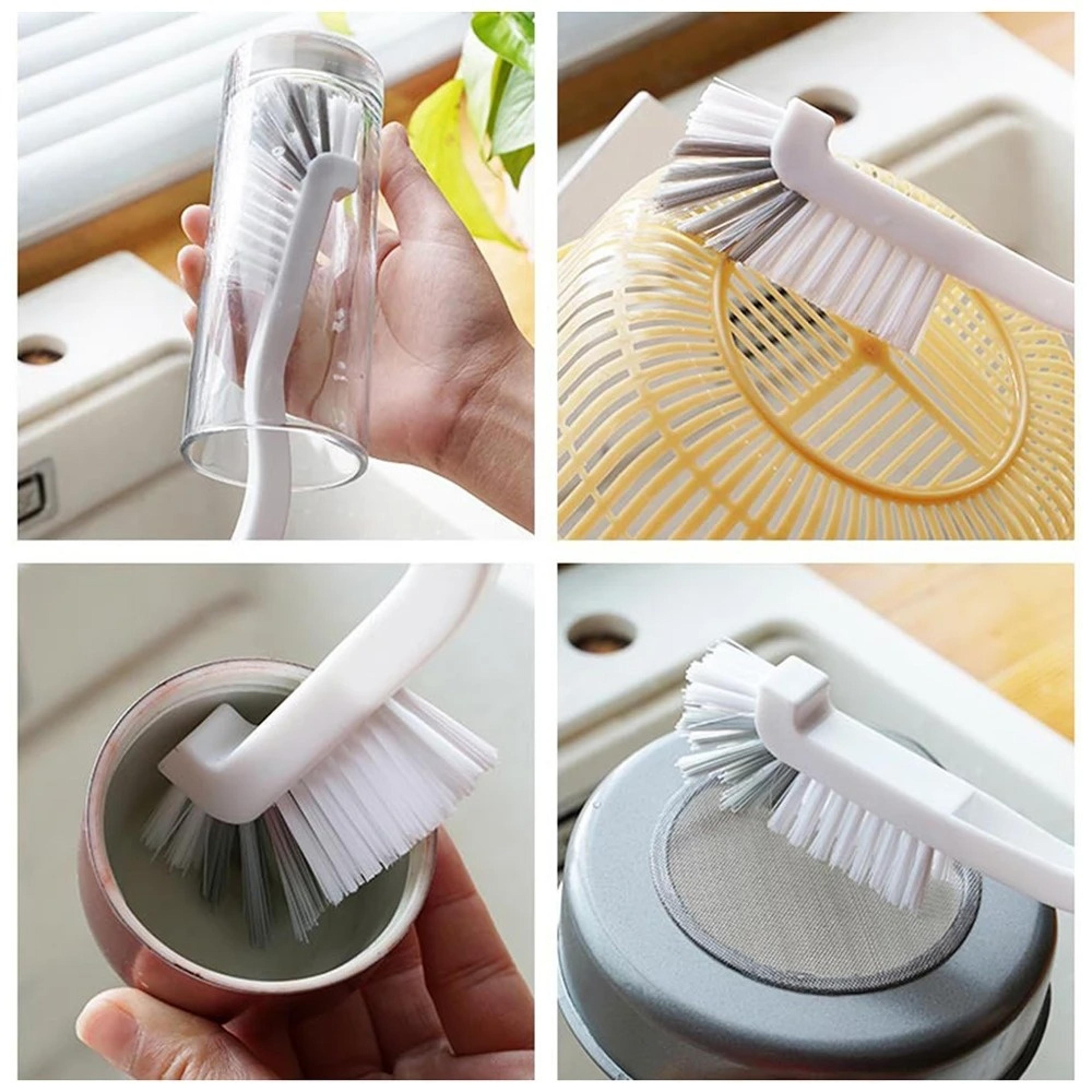 long handle sink cleaning brush for kitchen and bathroom deep cleaning