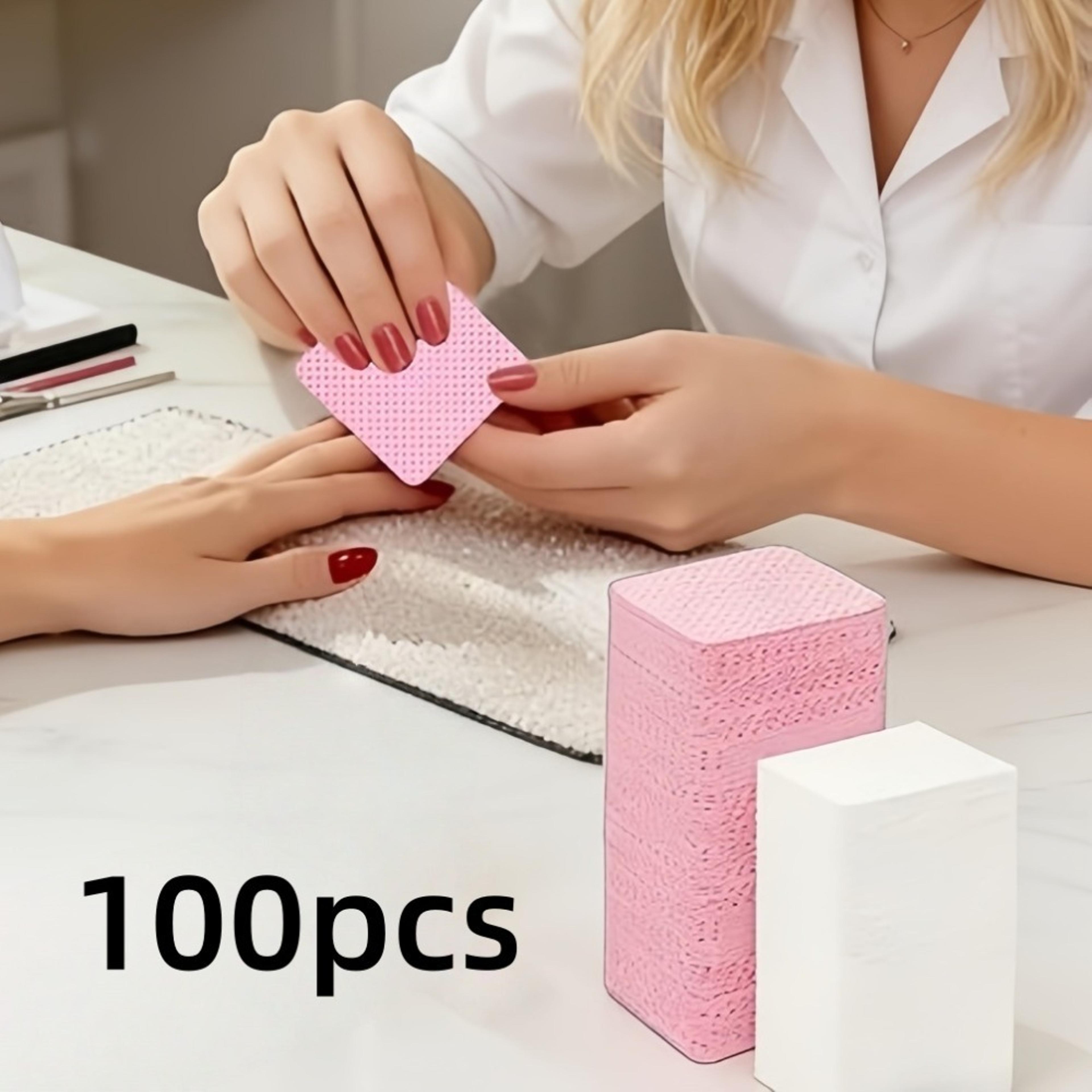 lint free nail wipes for nail polish removal & eyelash extension glue cleaning