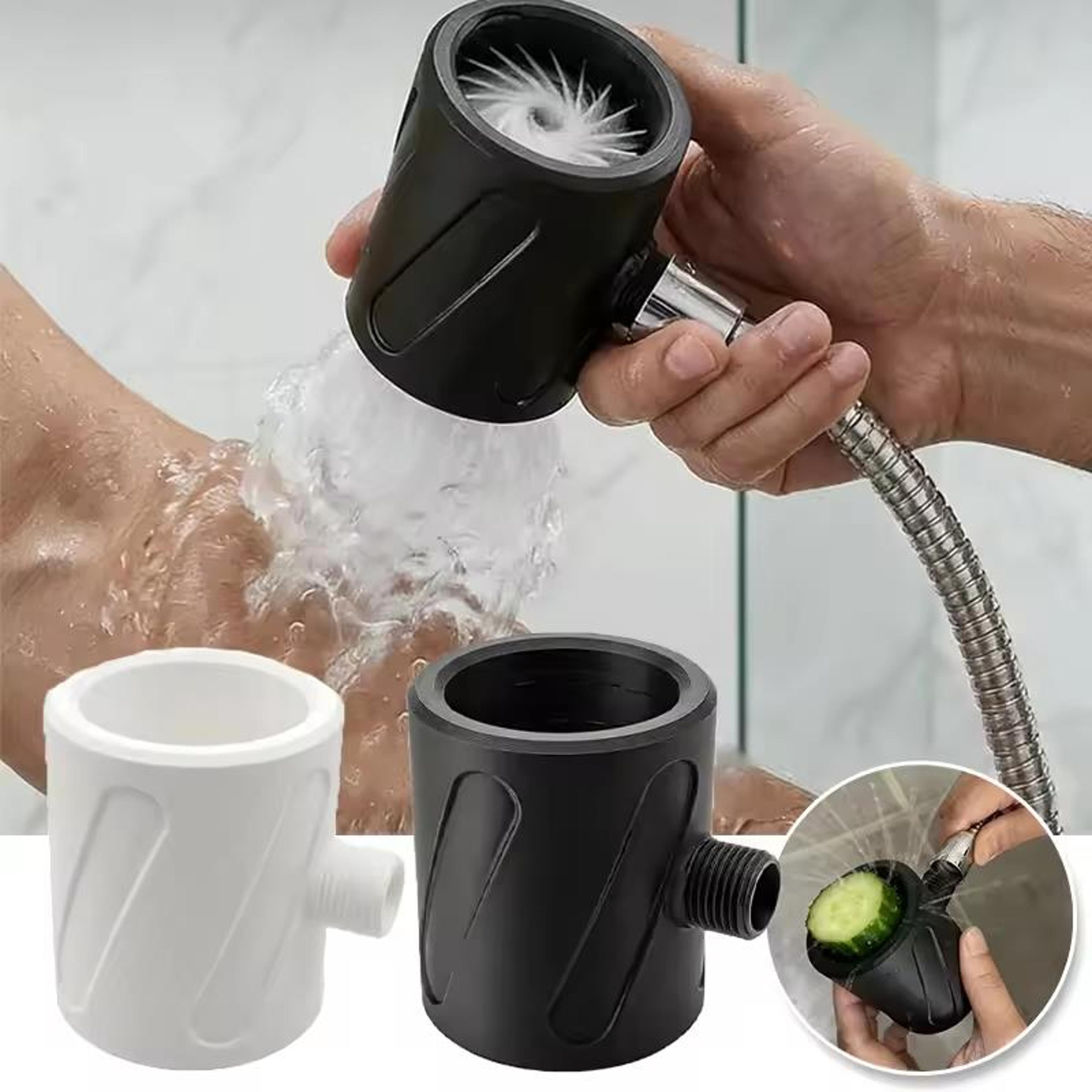 high pressure shower head handheld pet & foot wash massage sprayer