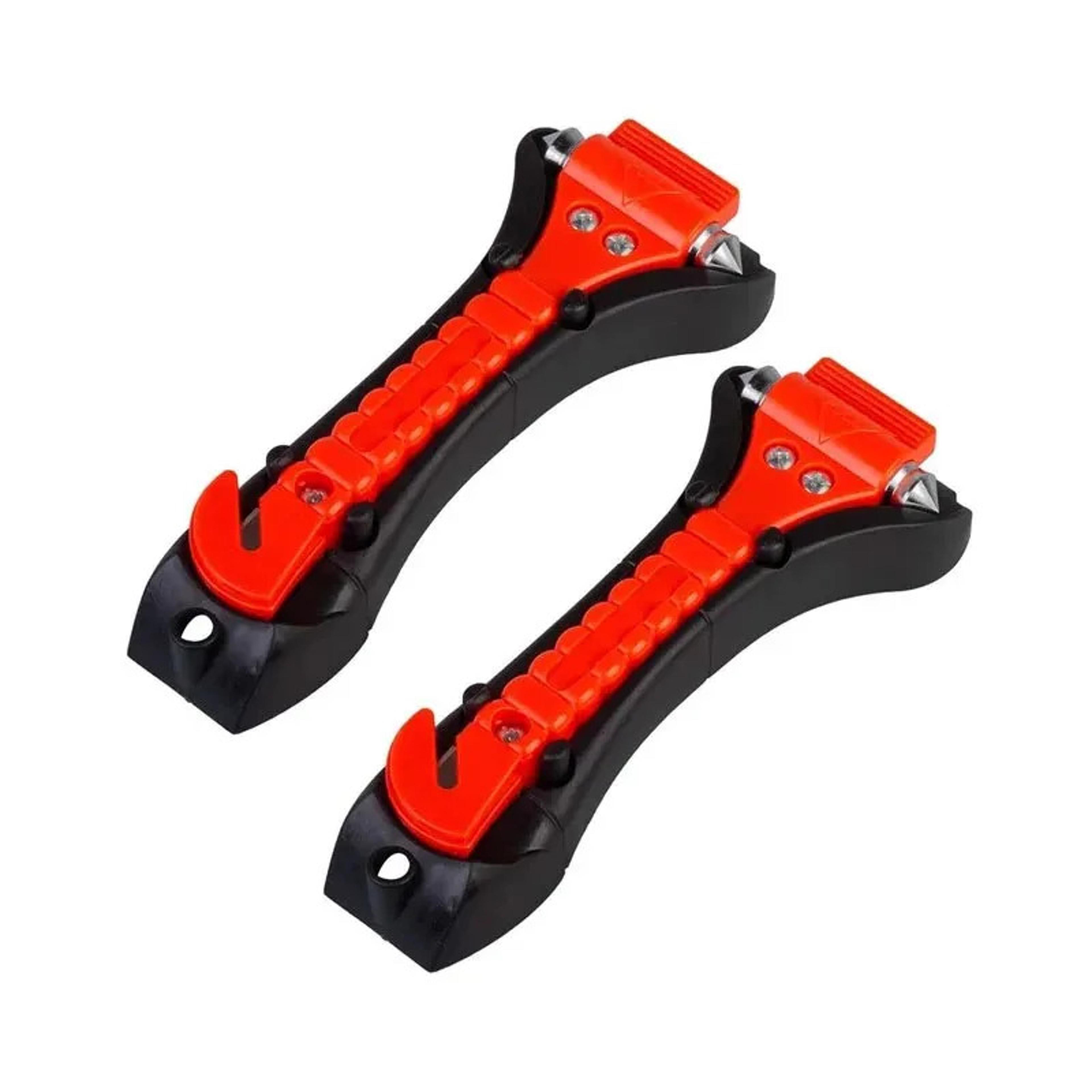car safety hammer with seat belt cutter and window glass breaker emergency escape tool