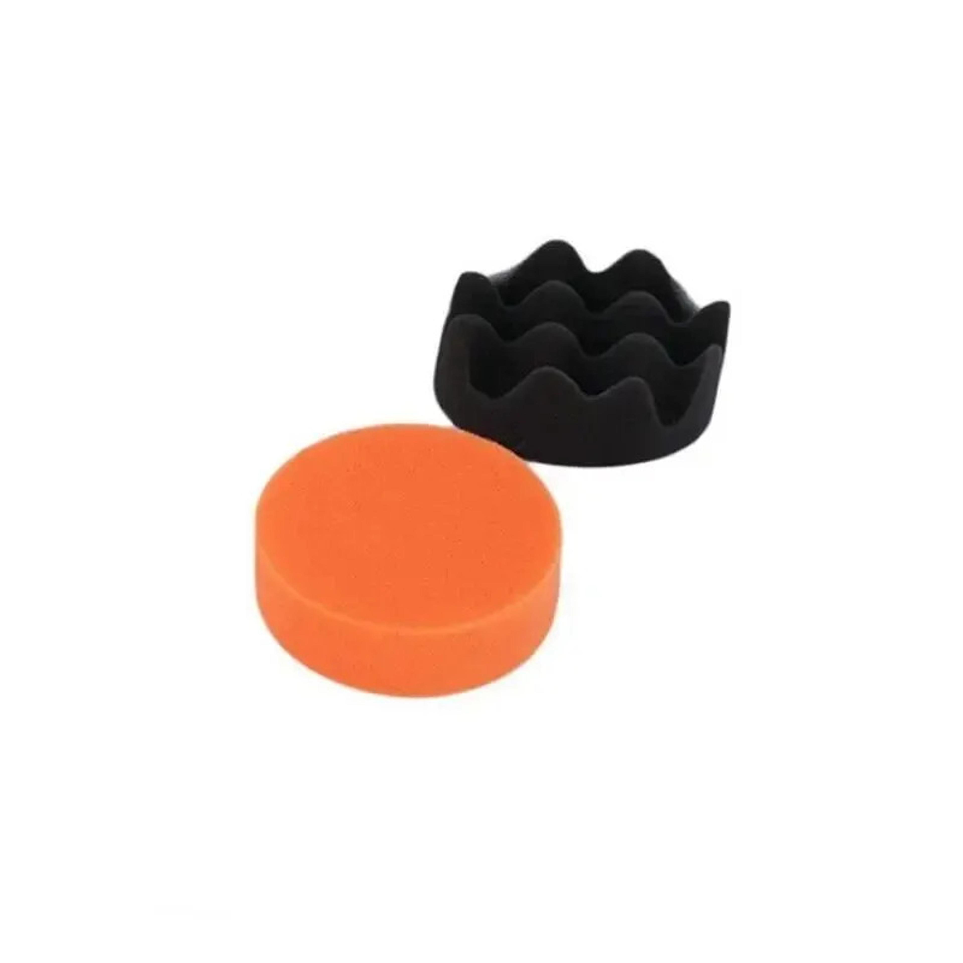 electric car polishing kit with foam polishing pads and drill buffing attachment set
