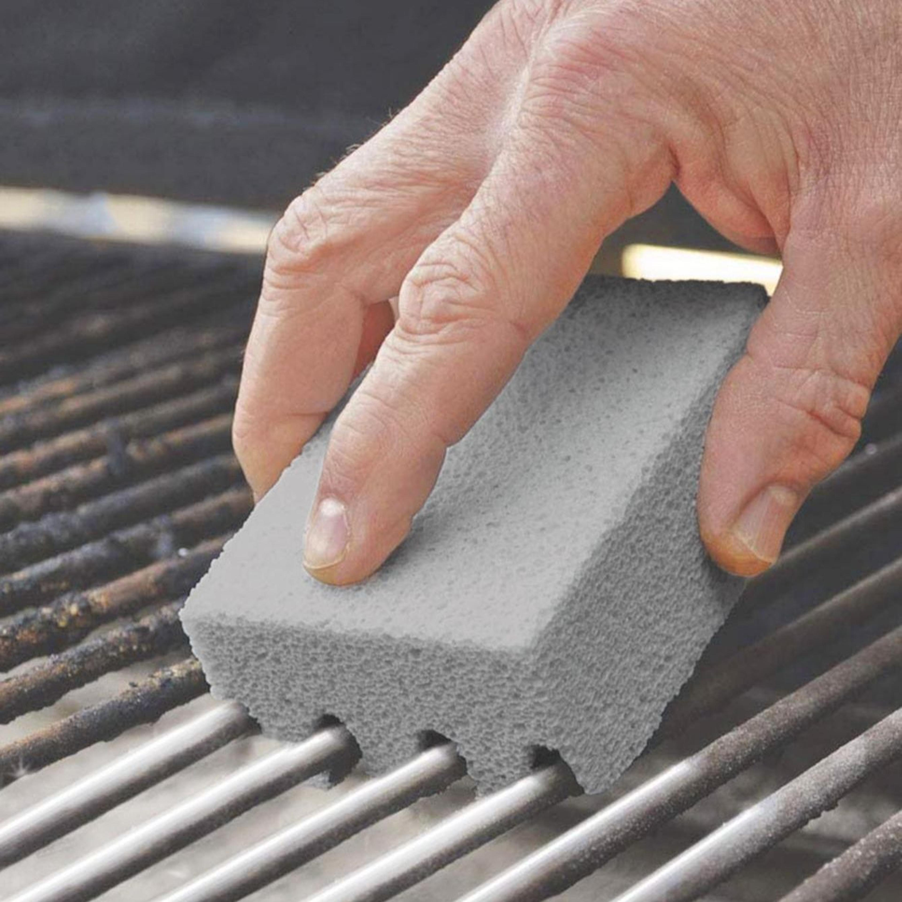bbq grill cleaning stone reusable grill cleaning brick for grease and carbon buildup