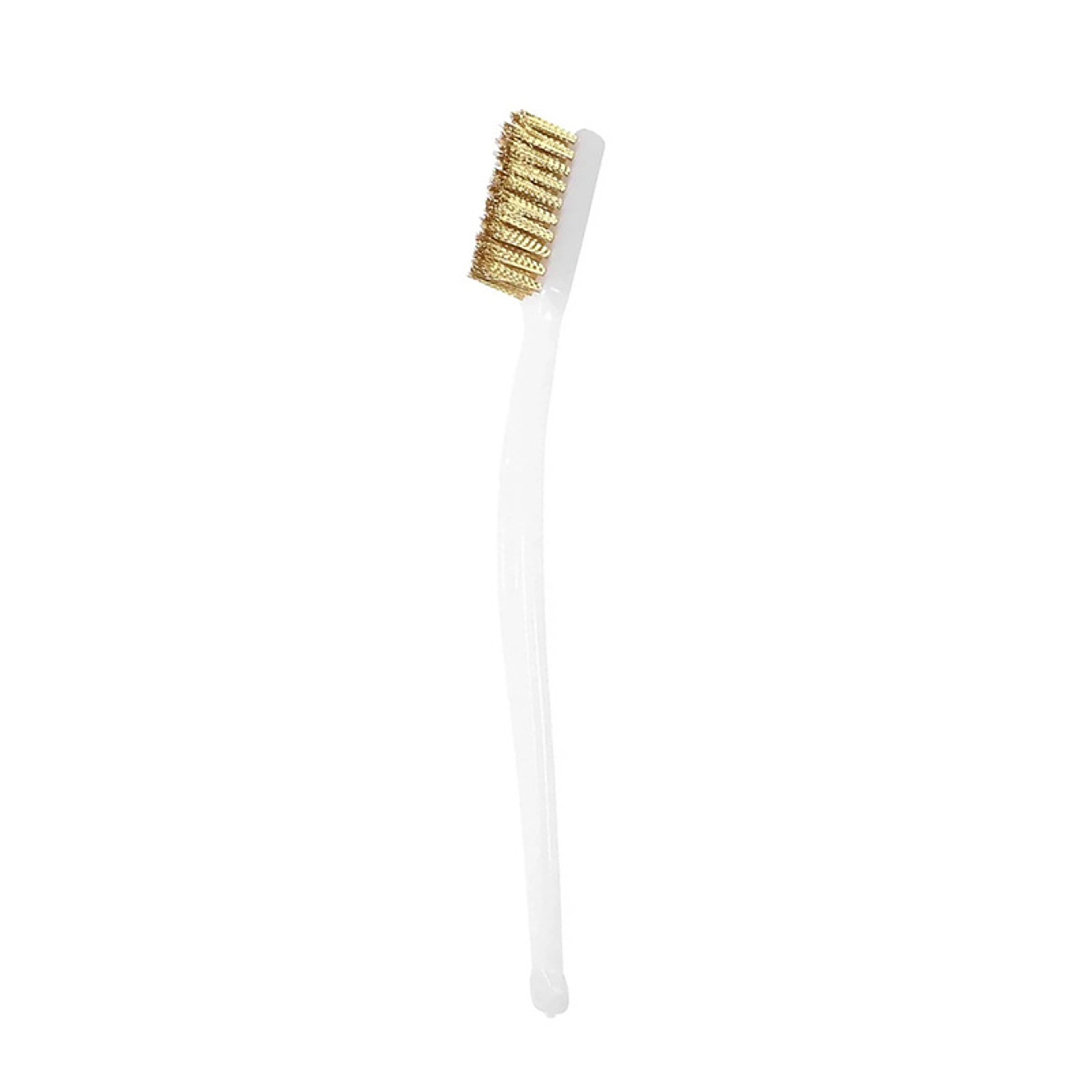piece steel wire brush set for rust removal, metal cleaning & paint stripping