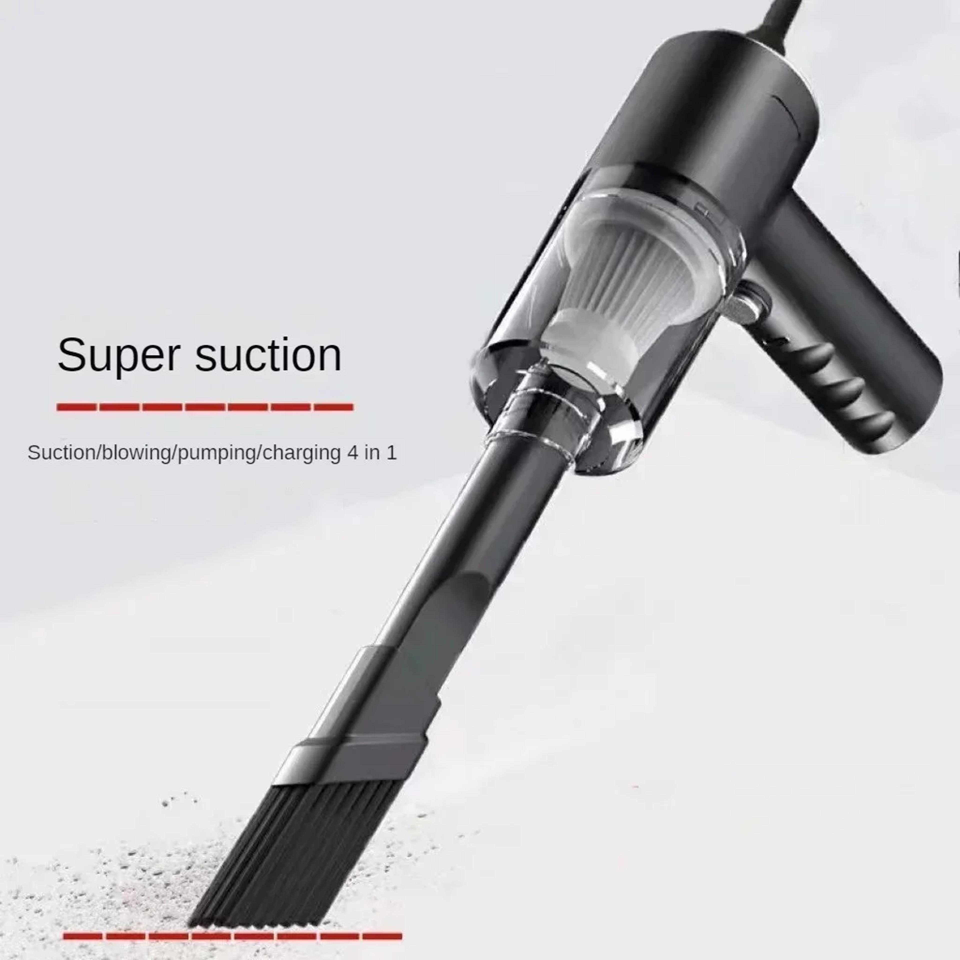 portable handheld car vacuum cleaner for car, home & office compact mini dust cleaner