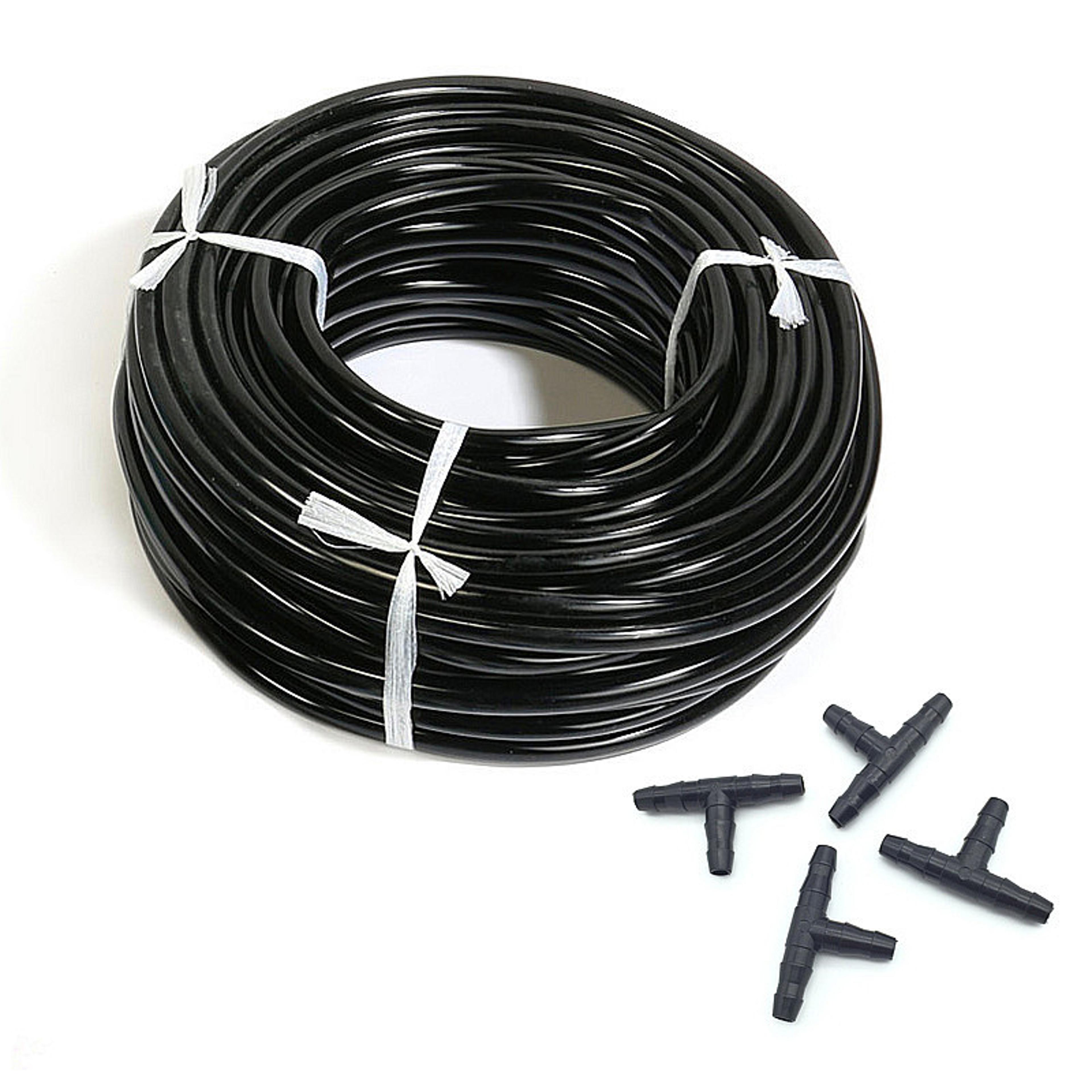 garden irrigation hose kit with tee connectors drip irrigation tubing