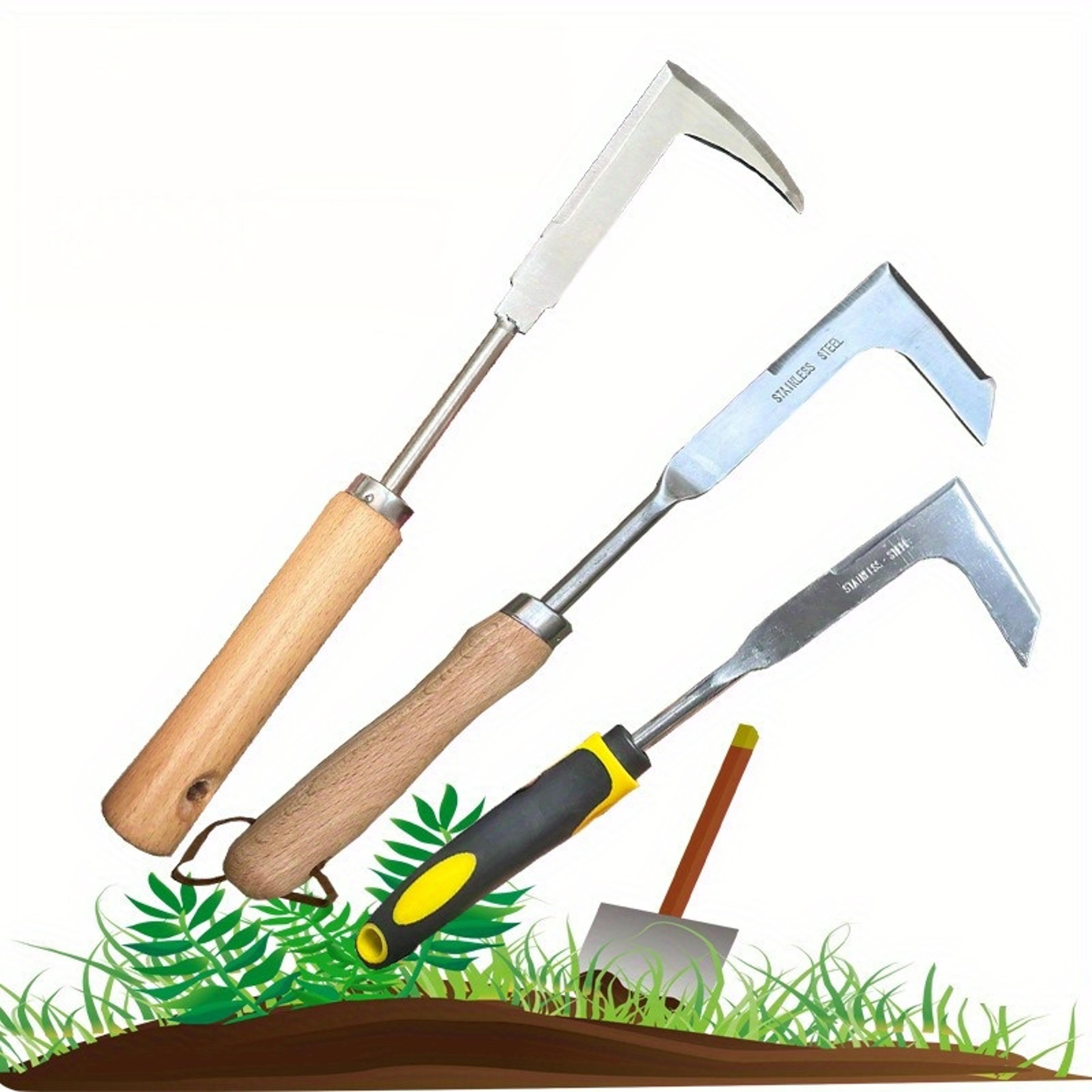 precision crack weeder tool for patio, driveway & garden crevice weed removal