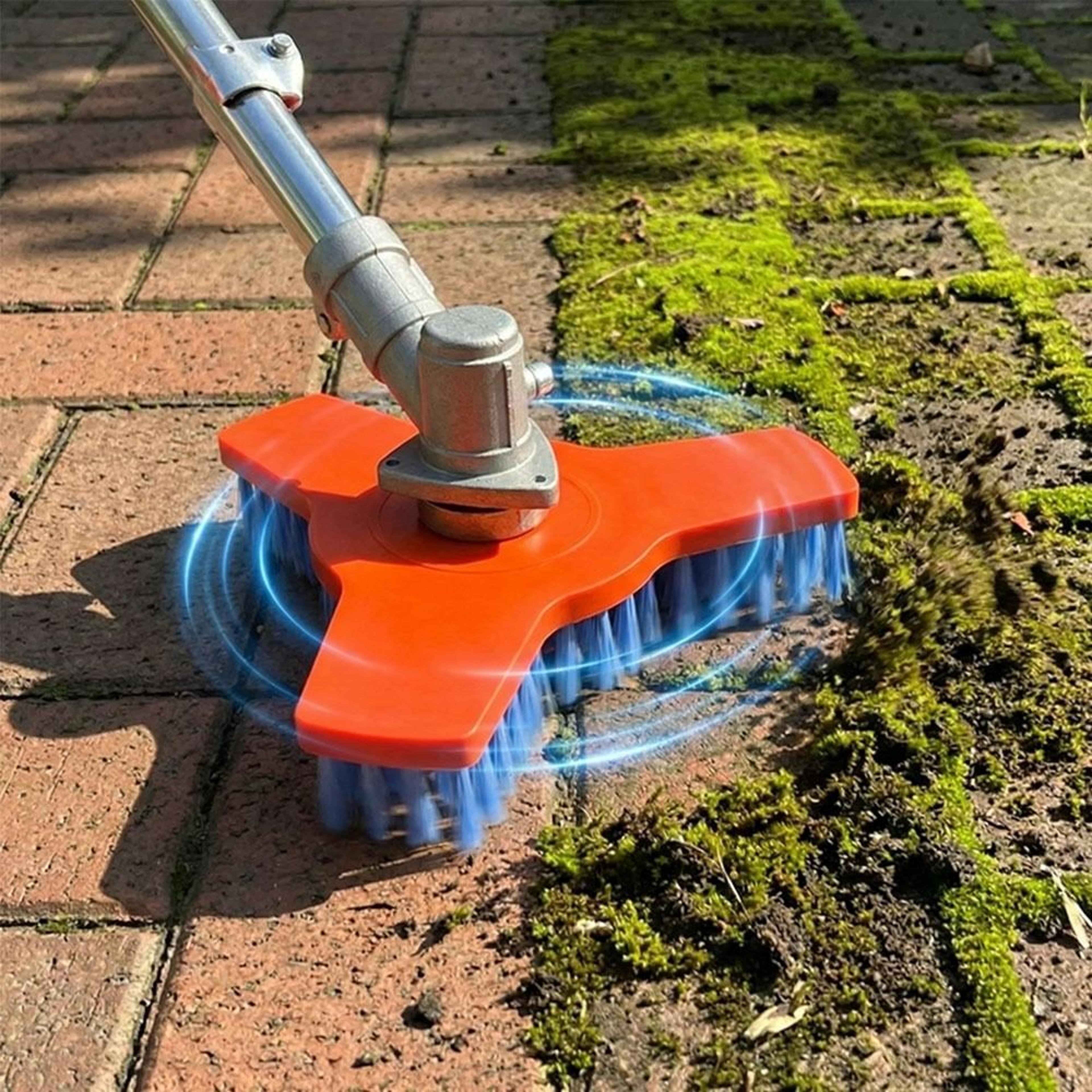 professional lawn mower cleaning brush for deck & blade maintenance garden tool