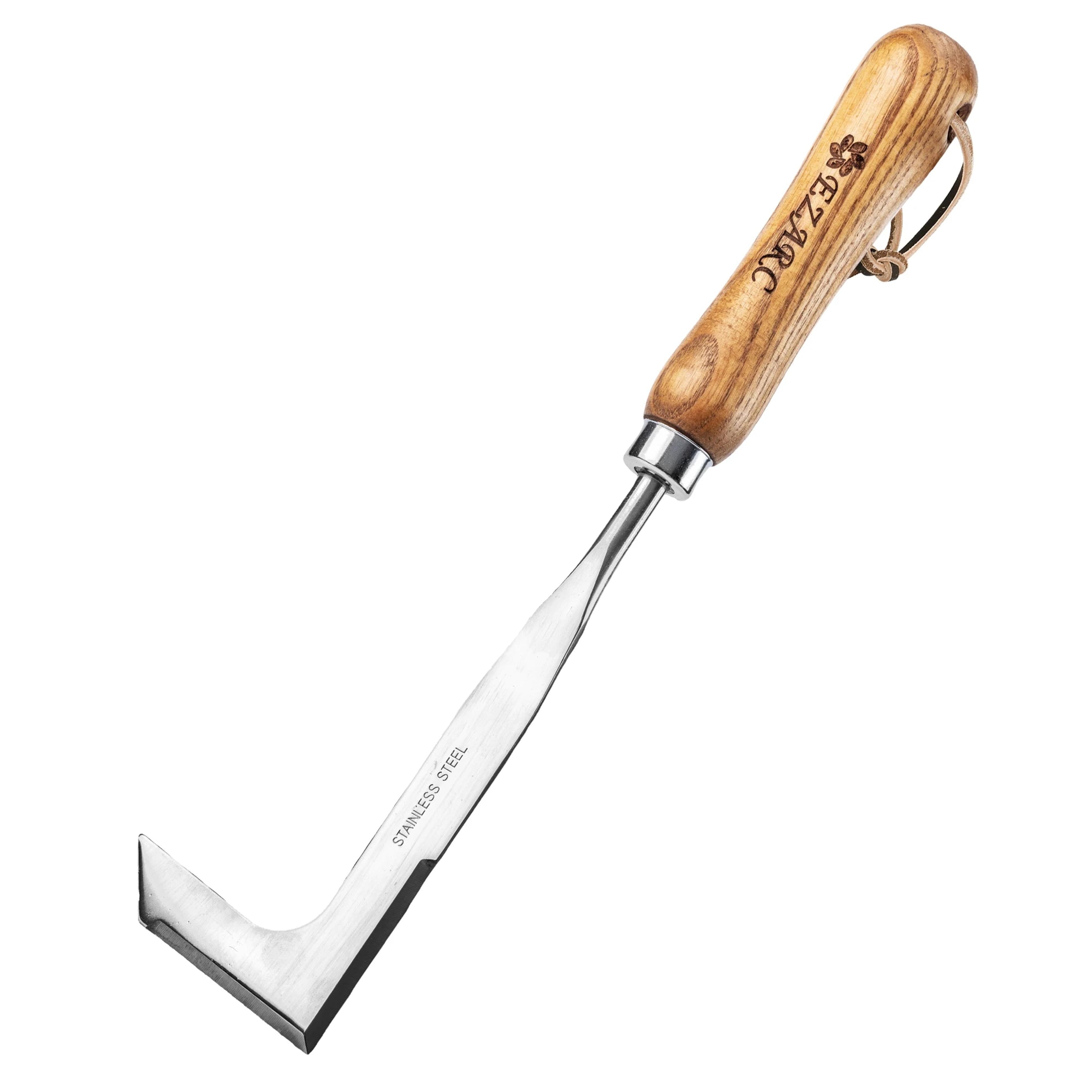 ezarc crack weeder stainless steel crevice weeding tool for driveways, patios & garden paths