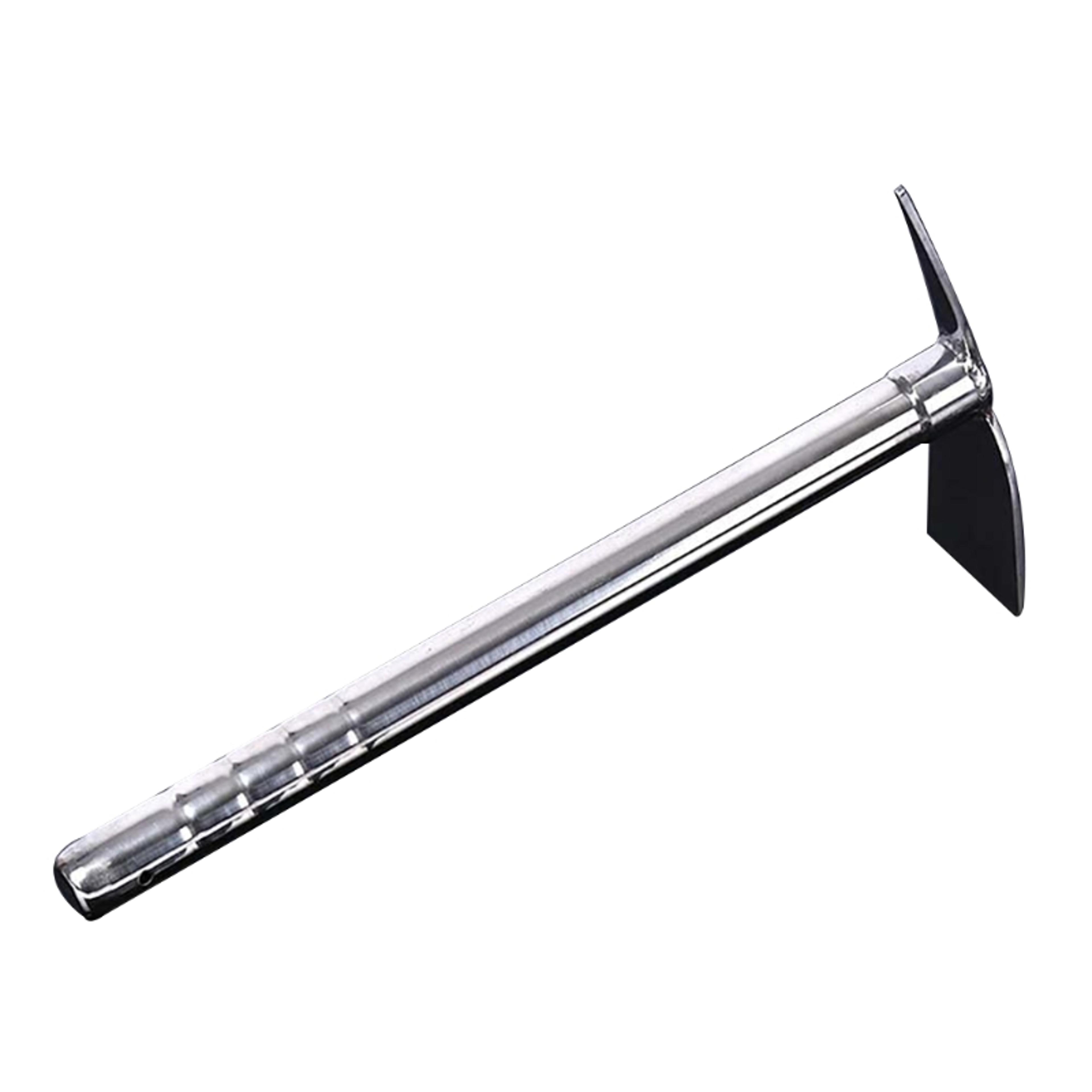 stainless steel garden hoe multipurpose hand weeding tool for digging & soil cultivation
