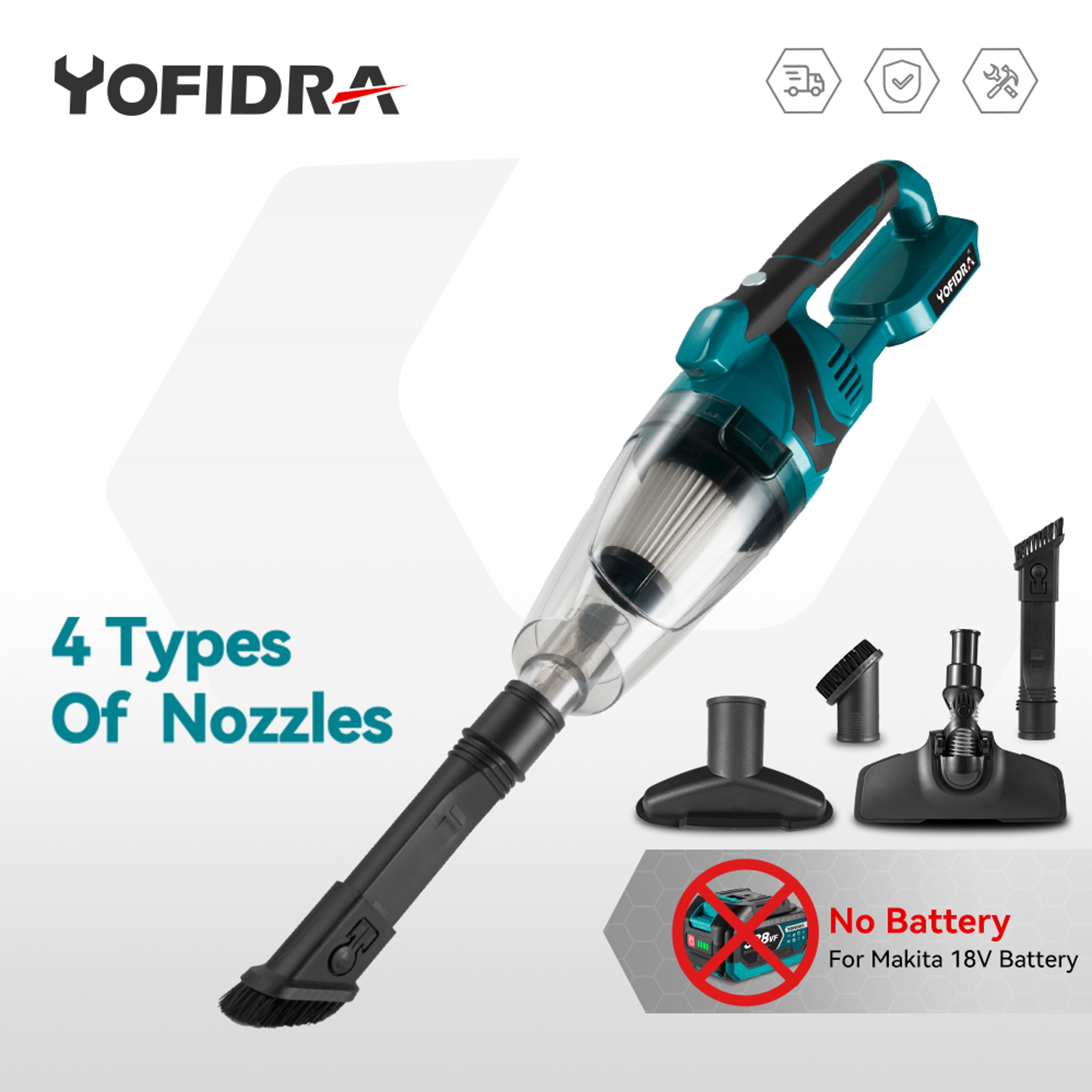 makita compatible cordless vacuum cleaner for home & car portable high power handheld vacuum