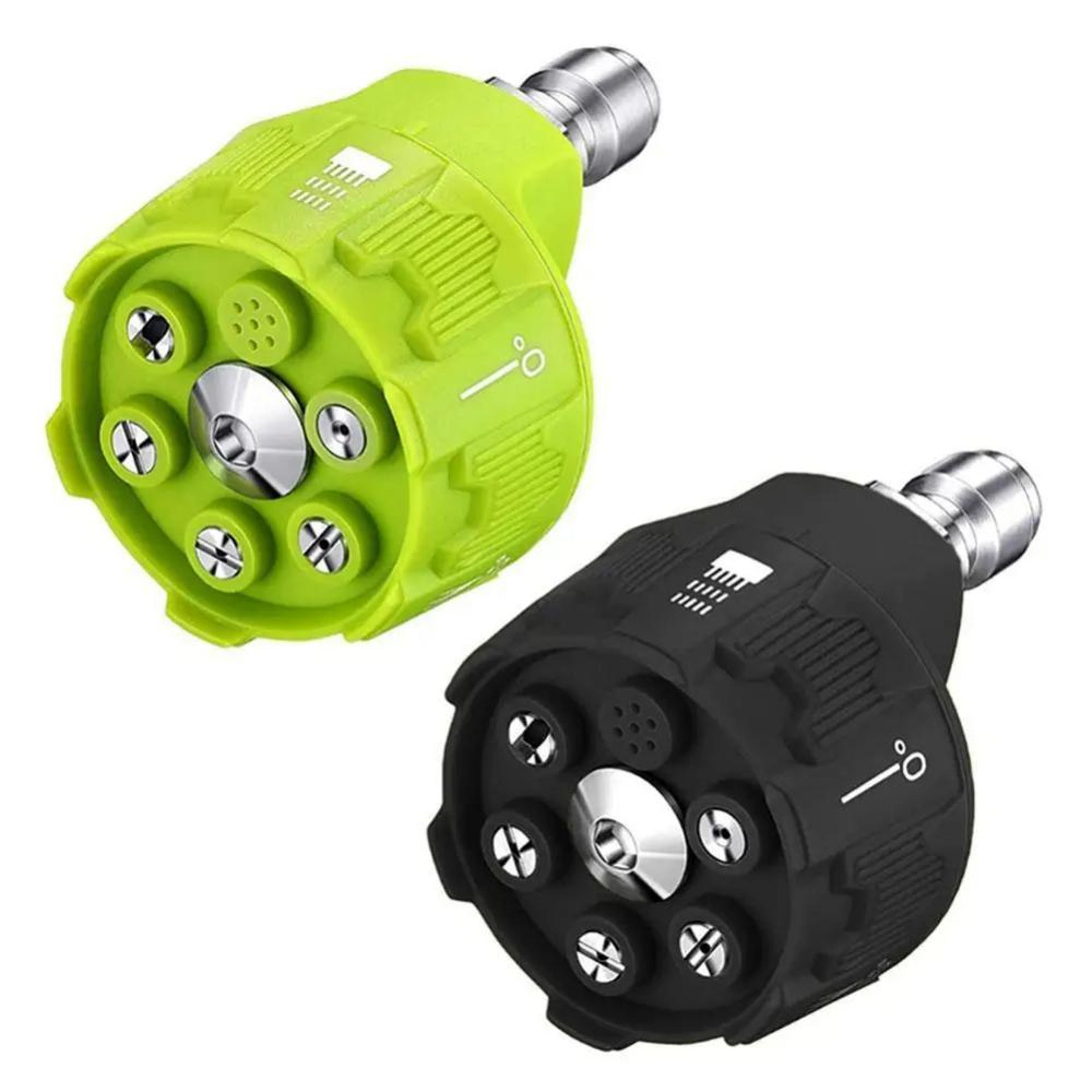 pressure washer nozzle with quick connect spray tip