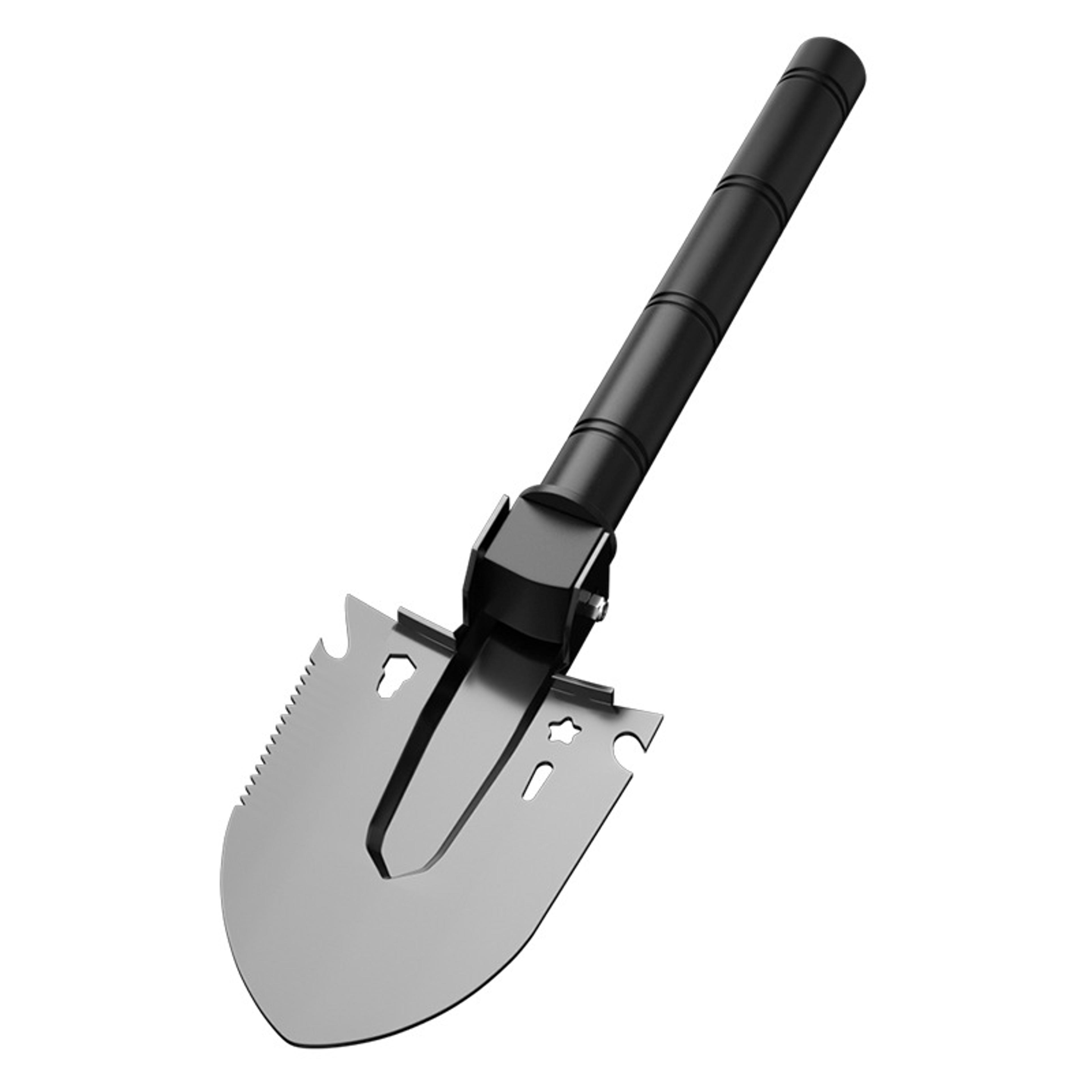 multifunction folding camping shovel survival tactical entrenching tool kit