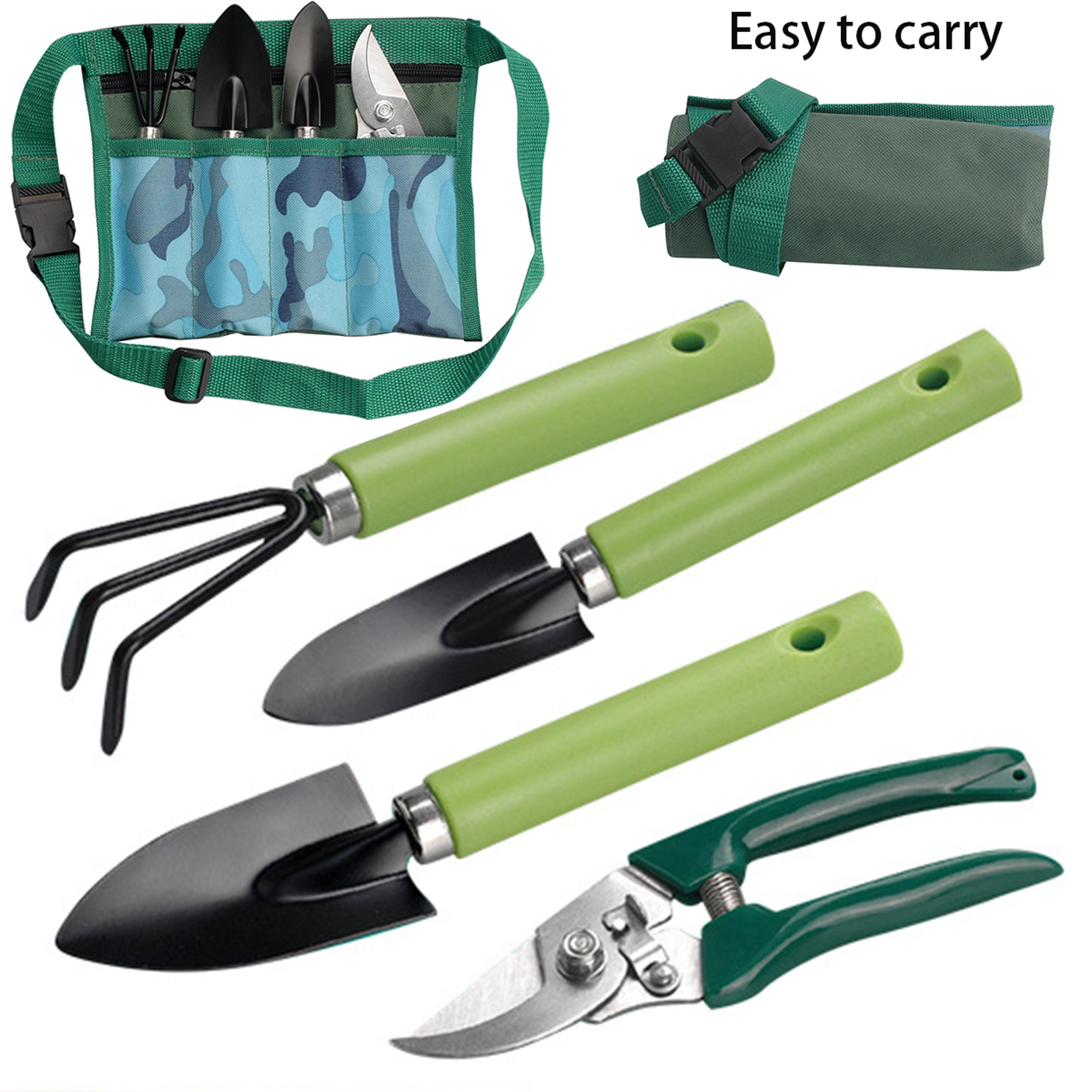 piece gardening tool set for hand garden tools soil, pruning & planting kit
