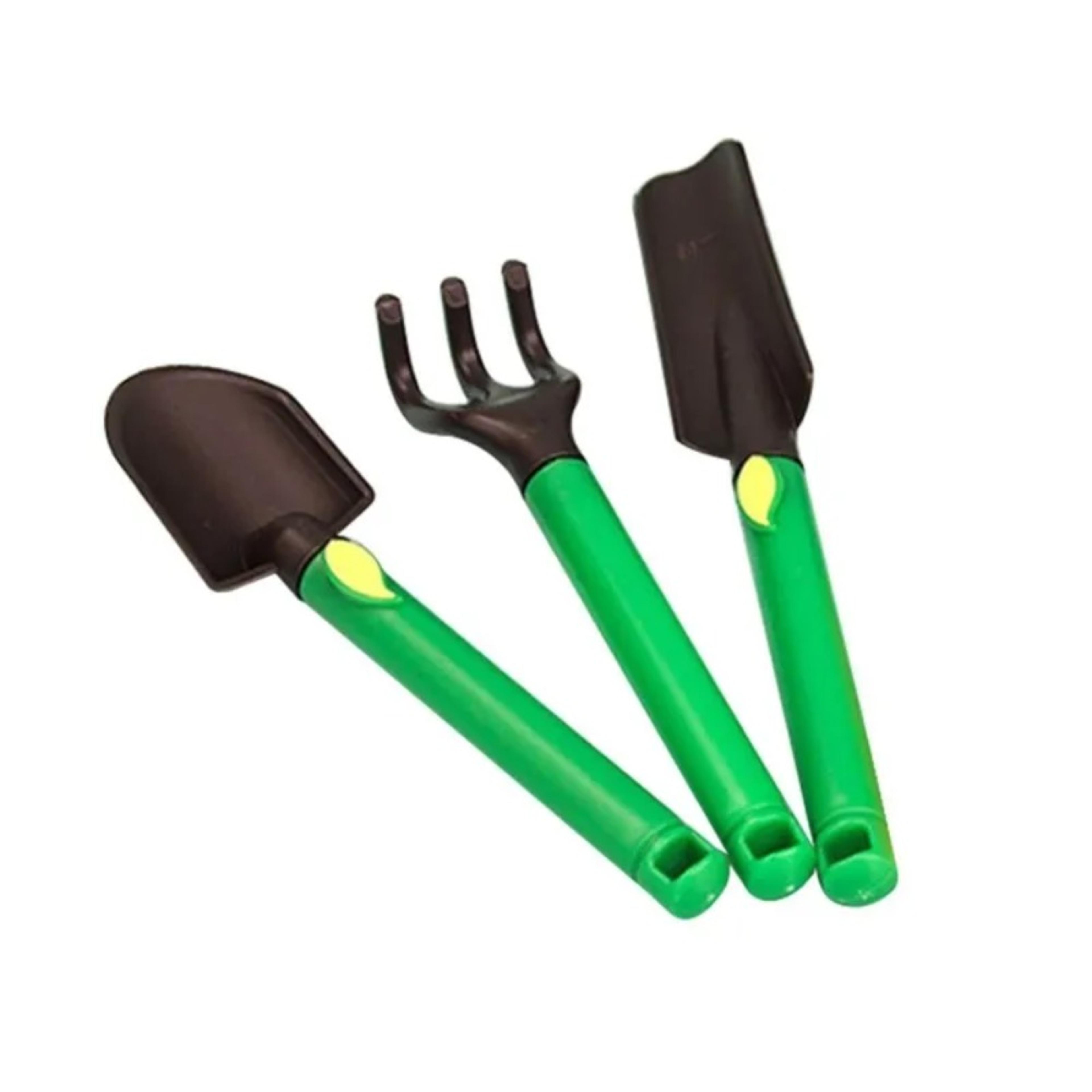 kids gardening tool set piece safe plastic garden tools for kids planting & outdoor learning kit