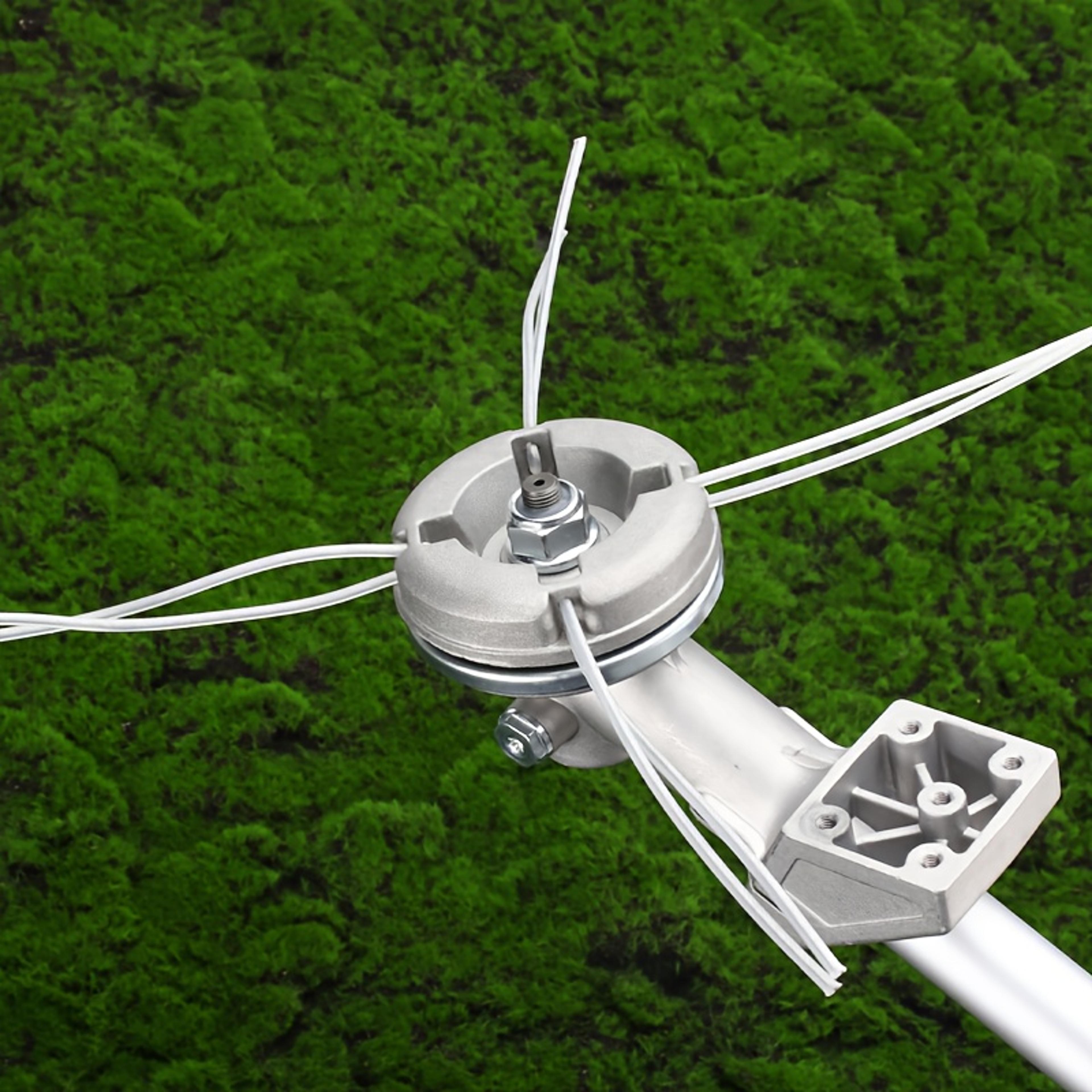 universal weed trimmer head aluminum string trimmer head with nylon line replacement