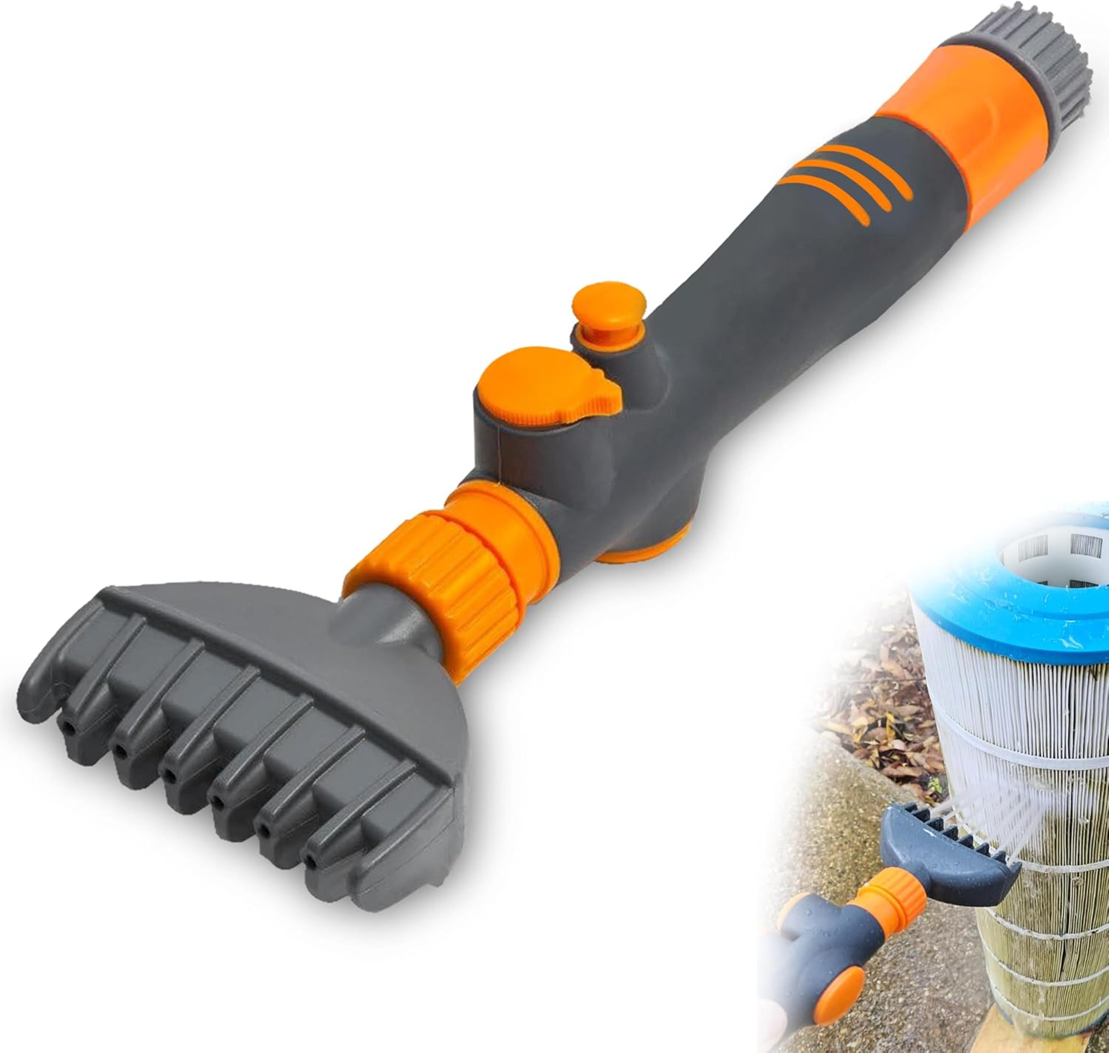 aquajet pool filter cleaner garden hose cartridge filter cleaner for hot tubs & pools