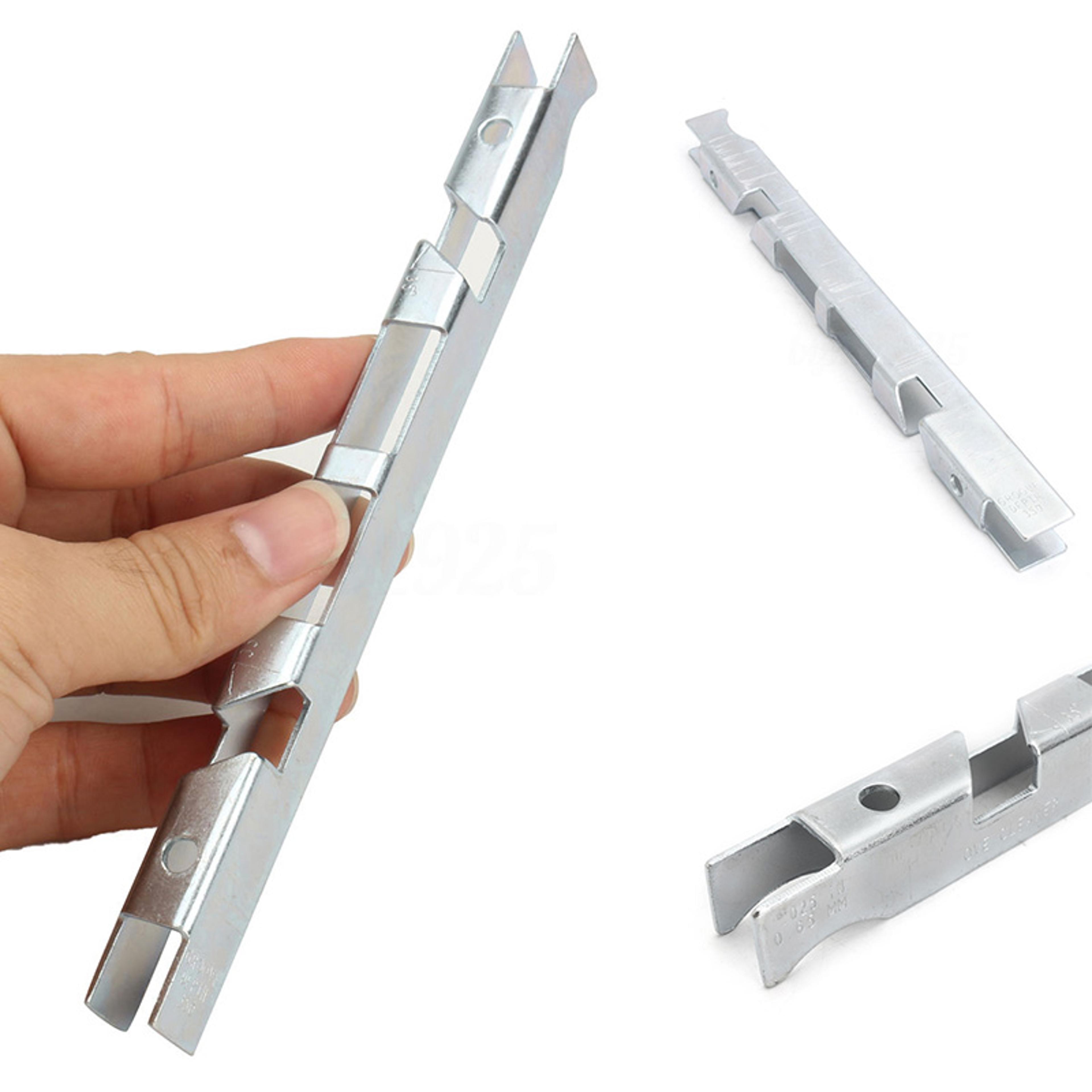 professional chainsaw sharpening tool with depth gauge file guide & bar groove cleaner