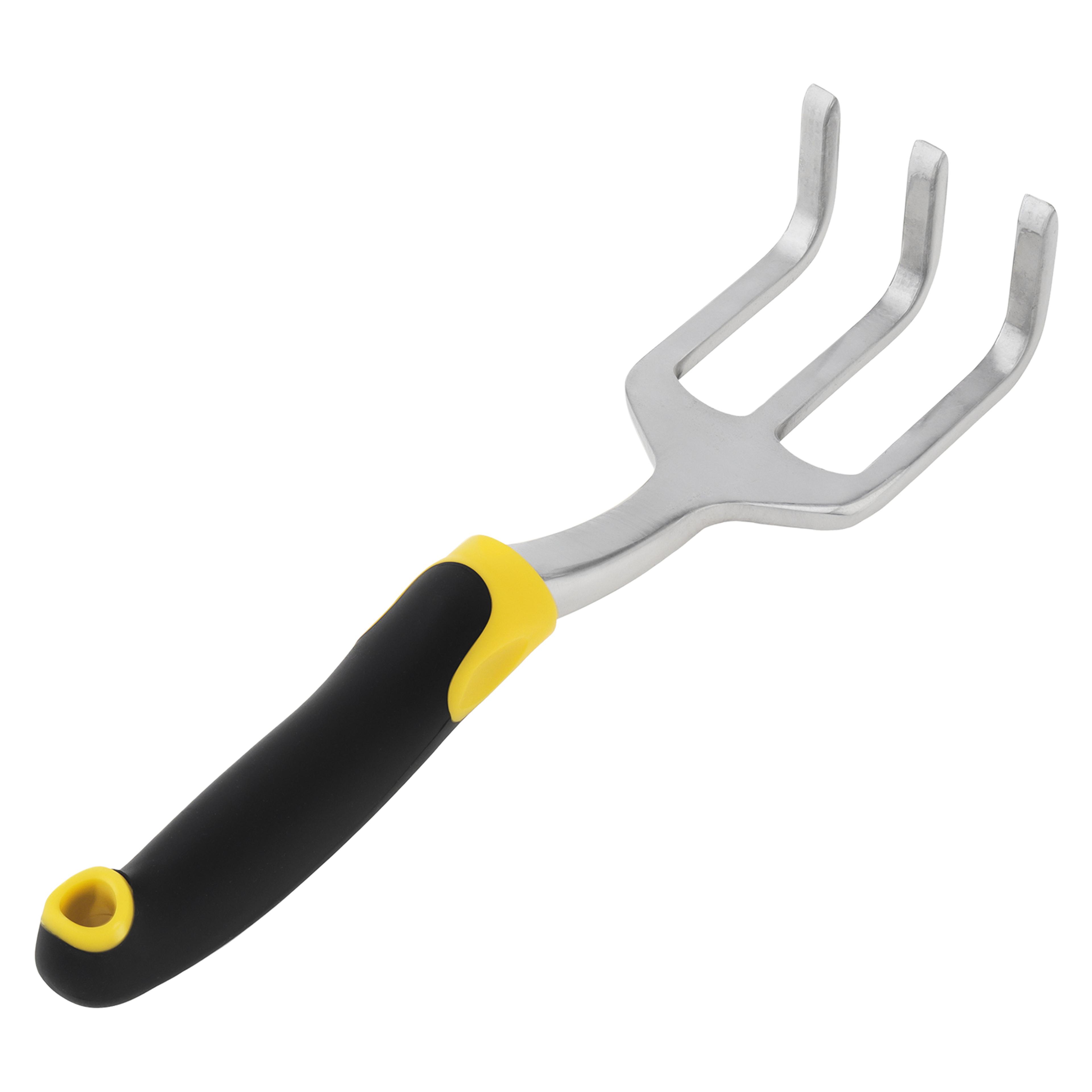 claw garden hand cultivator rake aluminum alloy soil loosening weed removal tool
