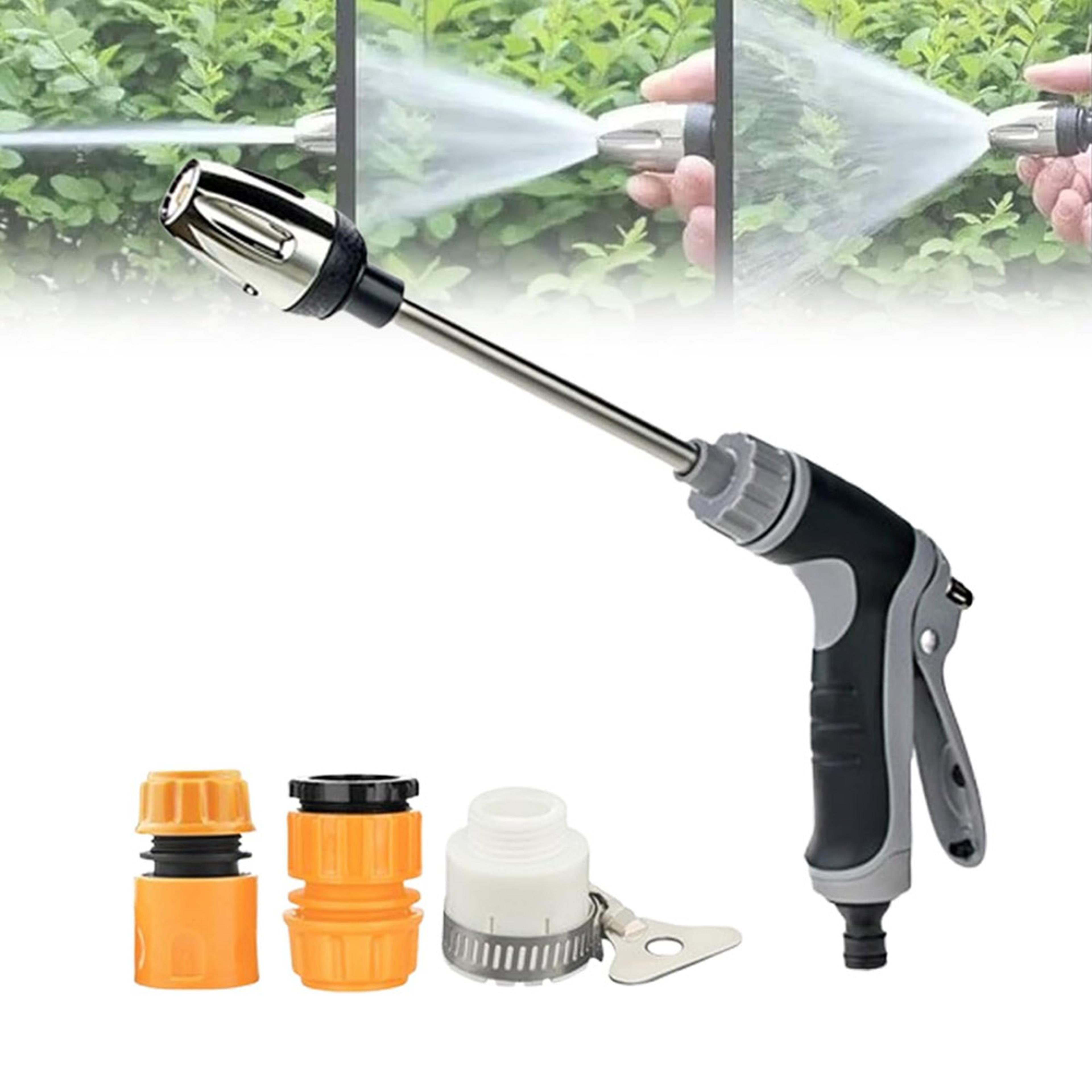 waterblitz high pressure washer rotating garden hose power washer wand for cars, patios & gardens