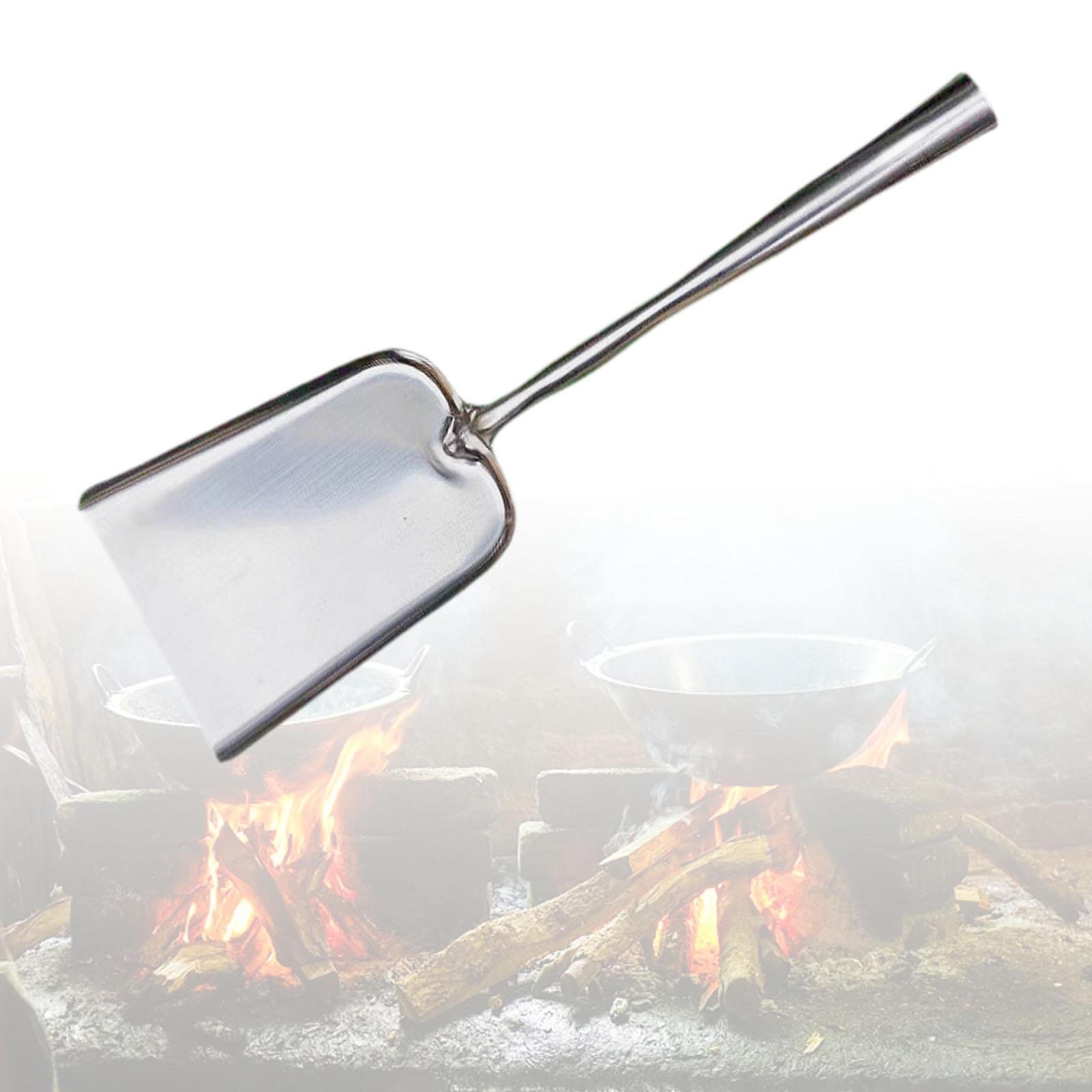 heavy duty garden shovel for ash, grill & fireplace cleaning multi purpose metal cleaning scoop