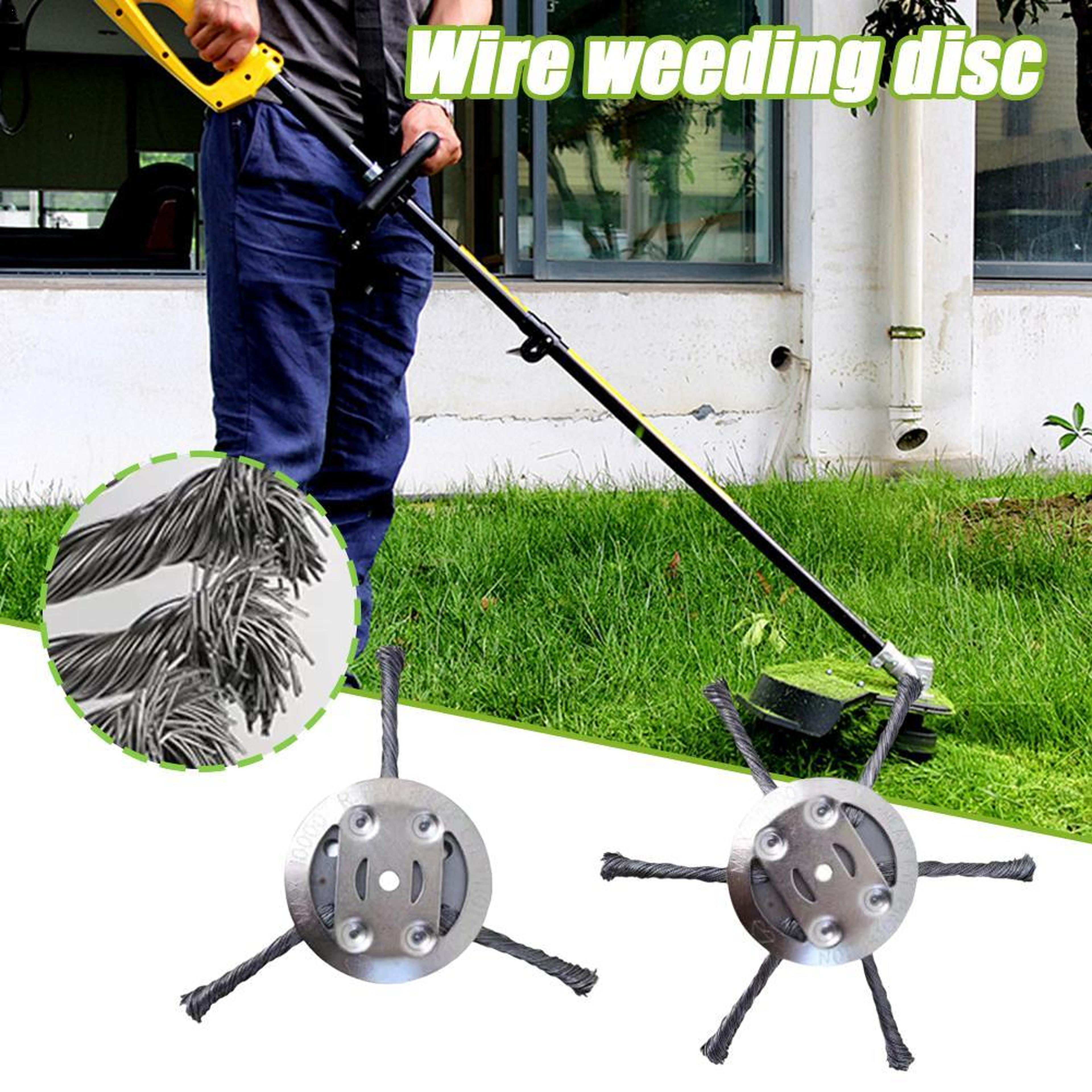 grass trimmer head steel brush cutter blade for fast weed & brush removal