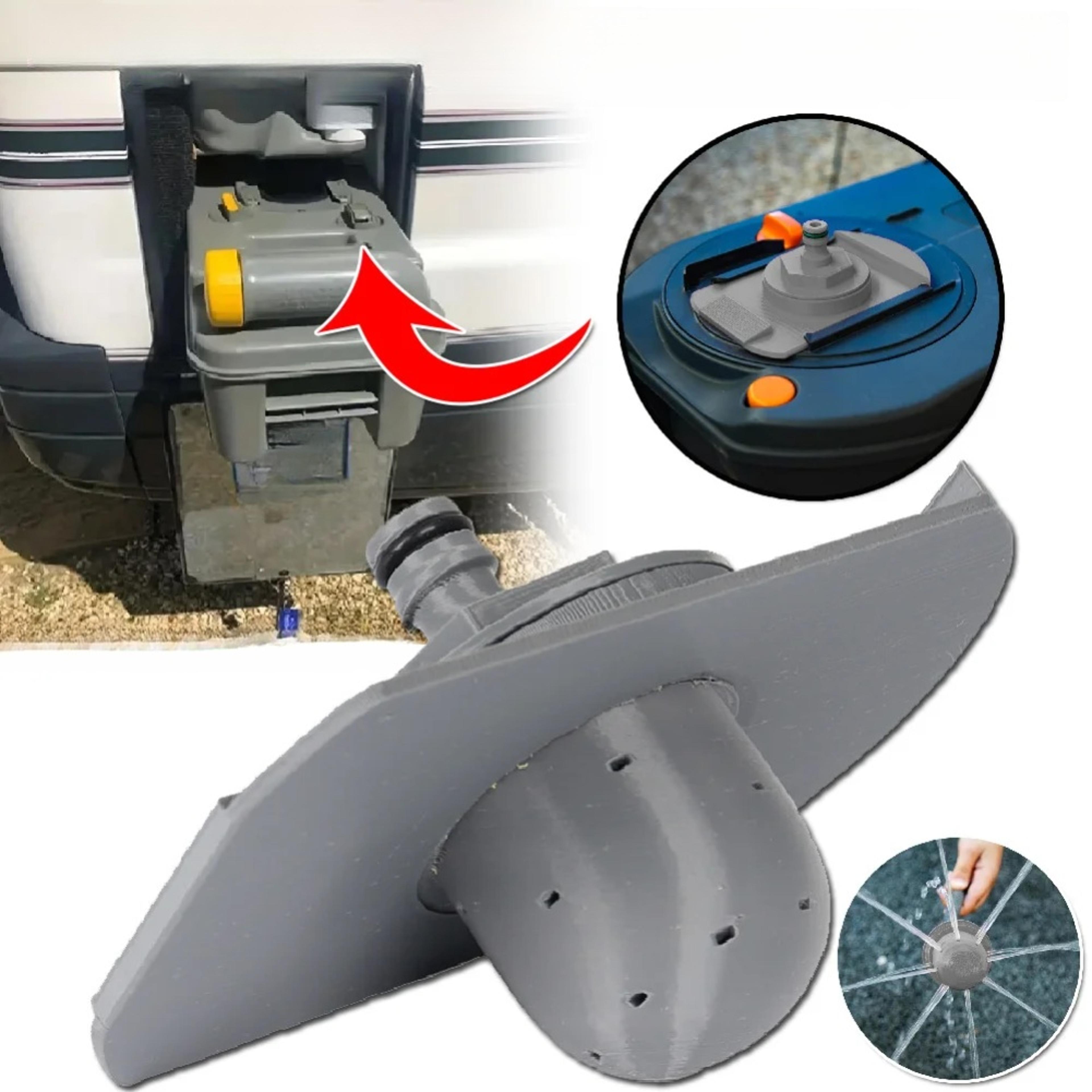 rv toilet cleaning tool for thetford cassette toilet brush with long handle waste remover