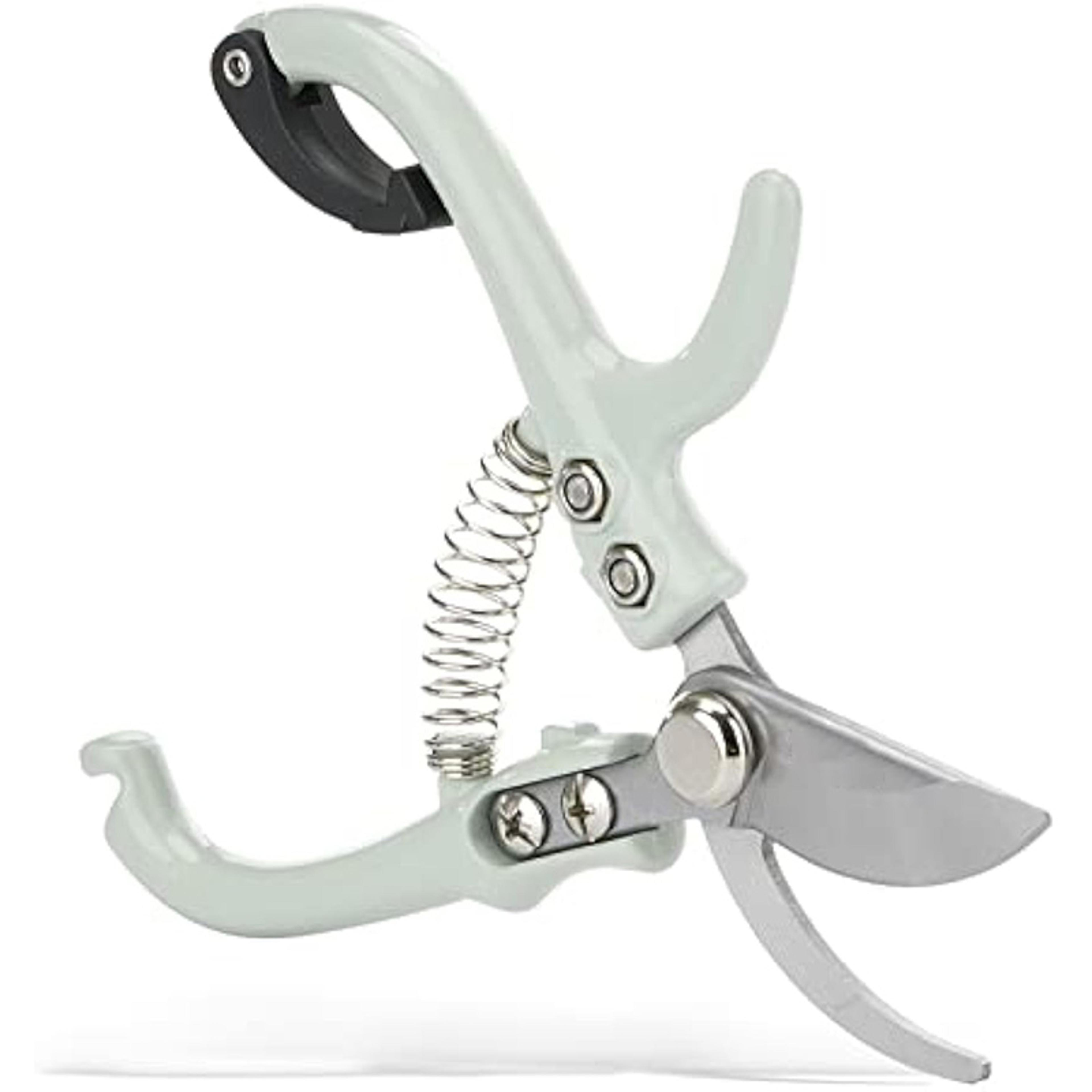 professional bypass pruning shears high carbon steel garden pruner for flowers, vines & branches