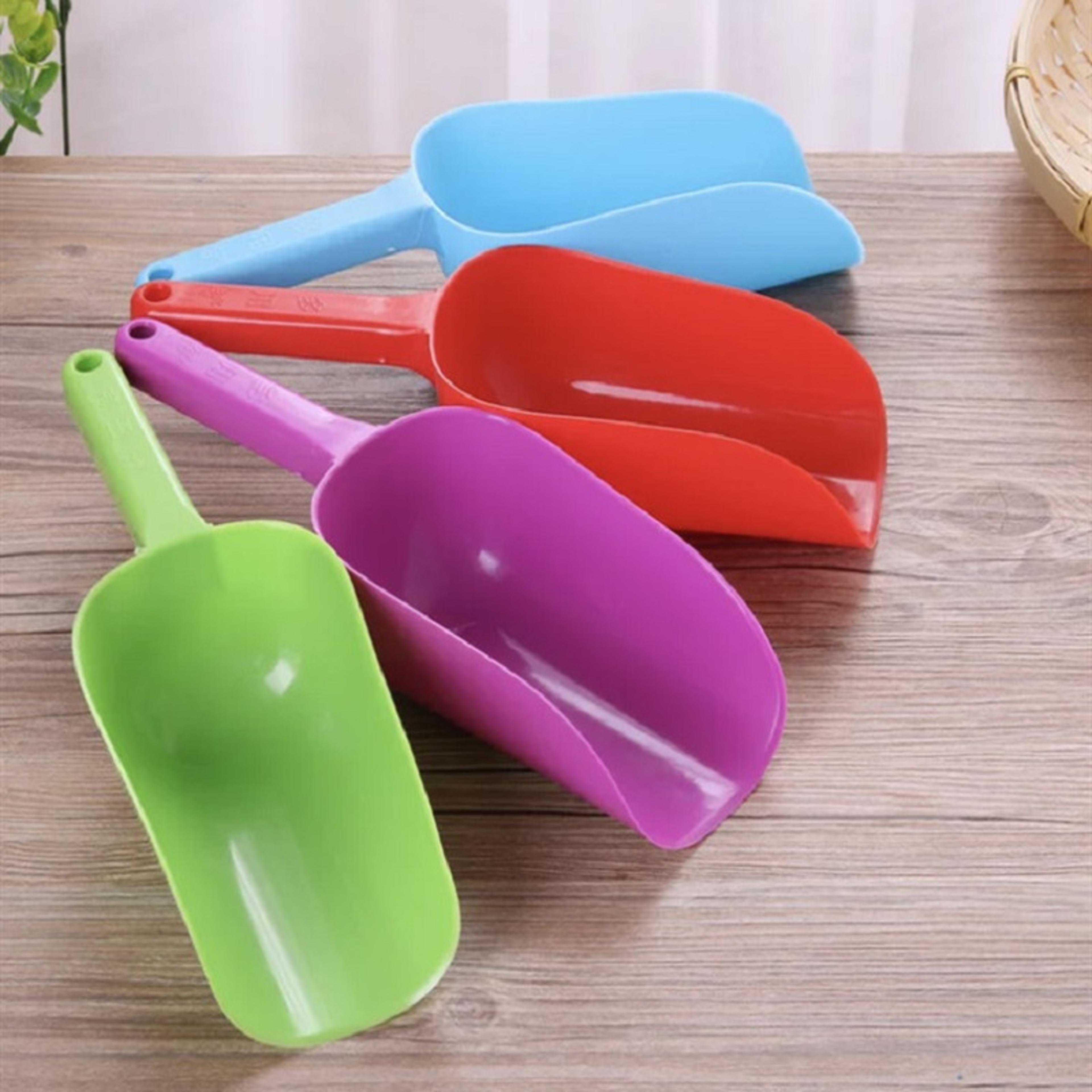precision plastic mini garden scoop for succulents and potted plants ergonomic potting soil scoop