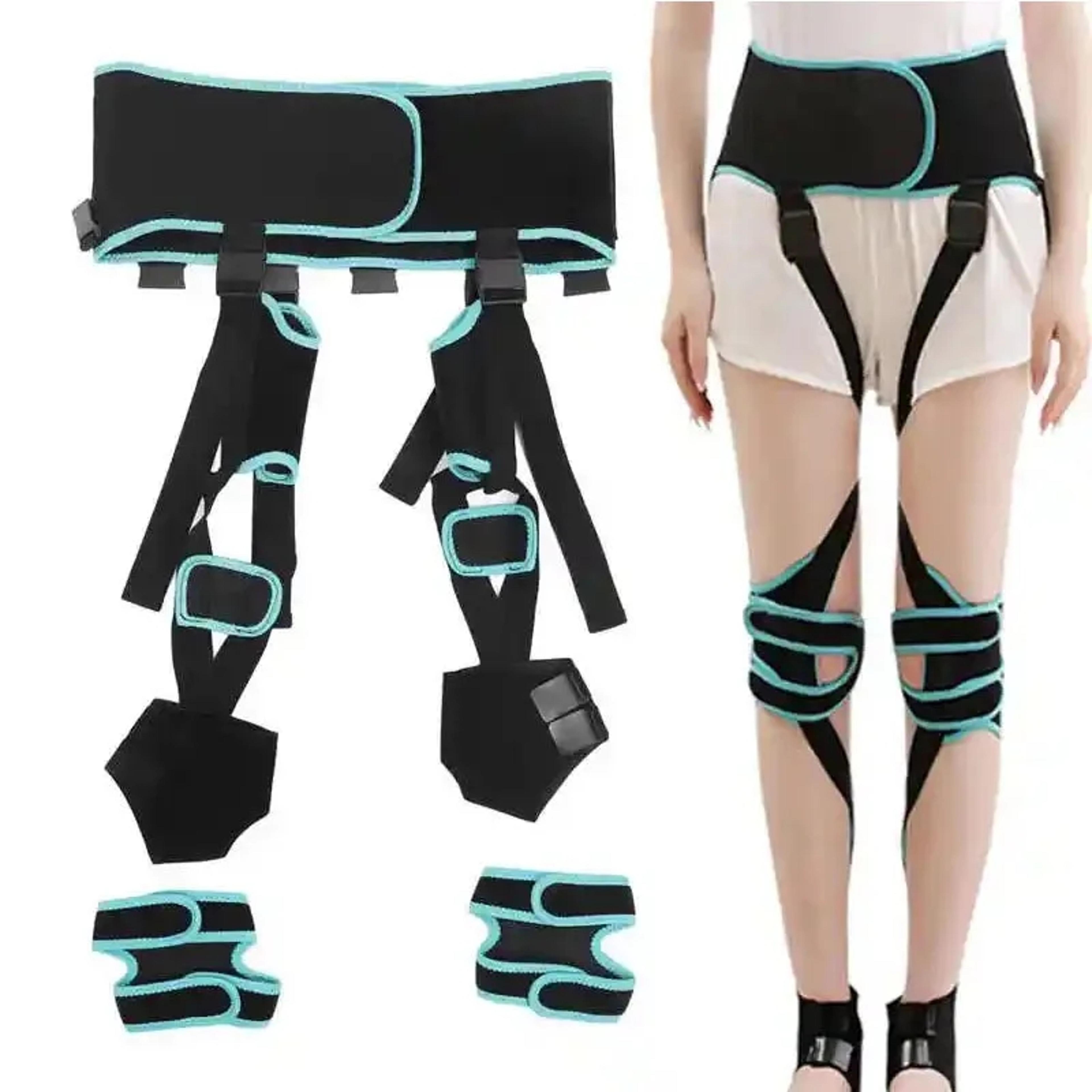 adjustable leg alignment correction belt for o/x legs knee valgus posture support
