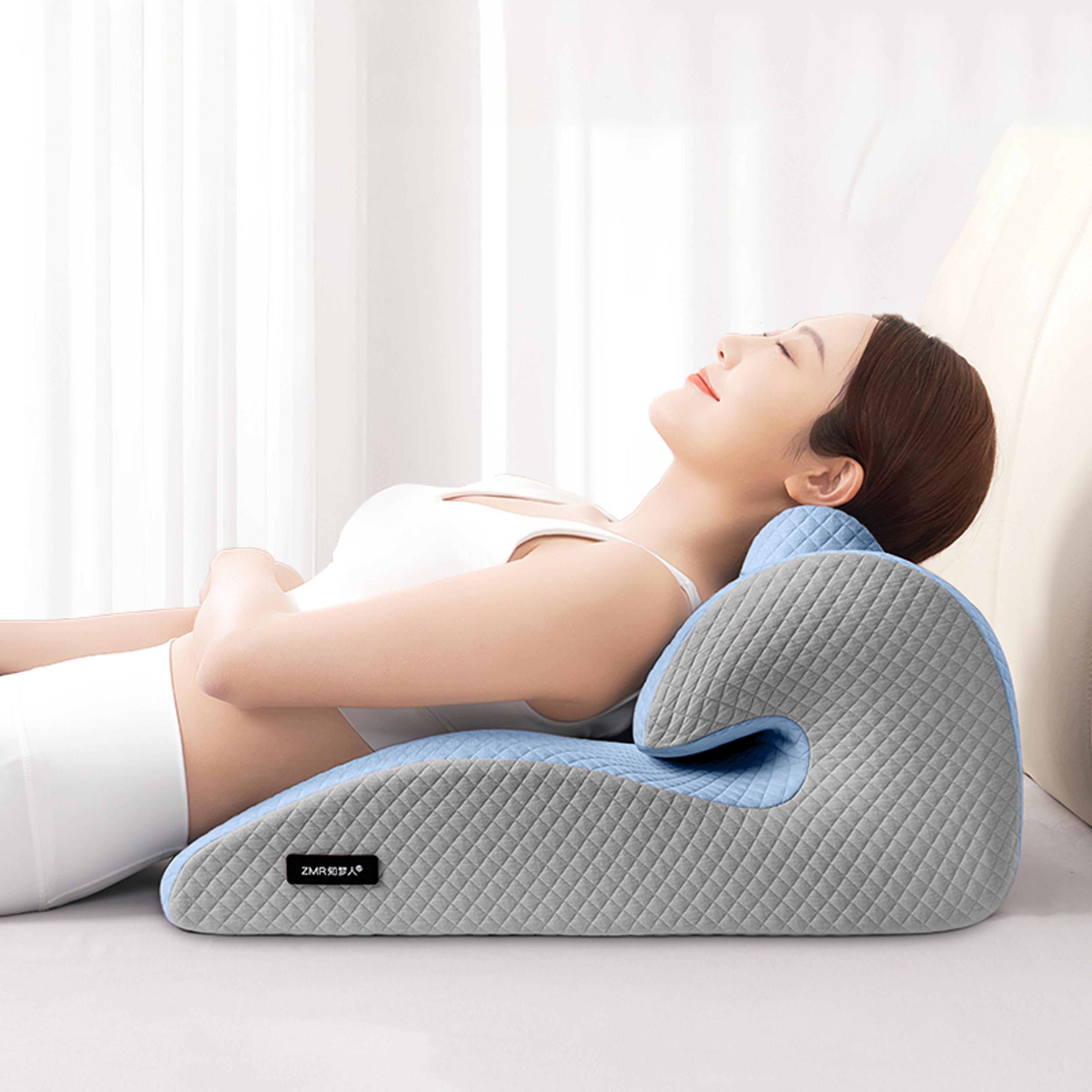 ergonomic cervical traction pillow for neck support and posture alignment anti snoring relaxation cushion