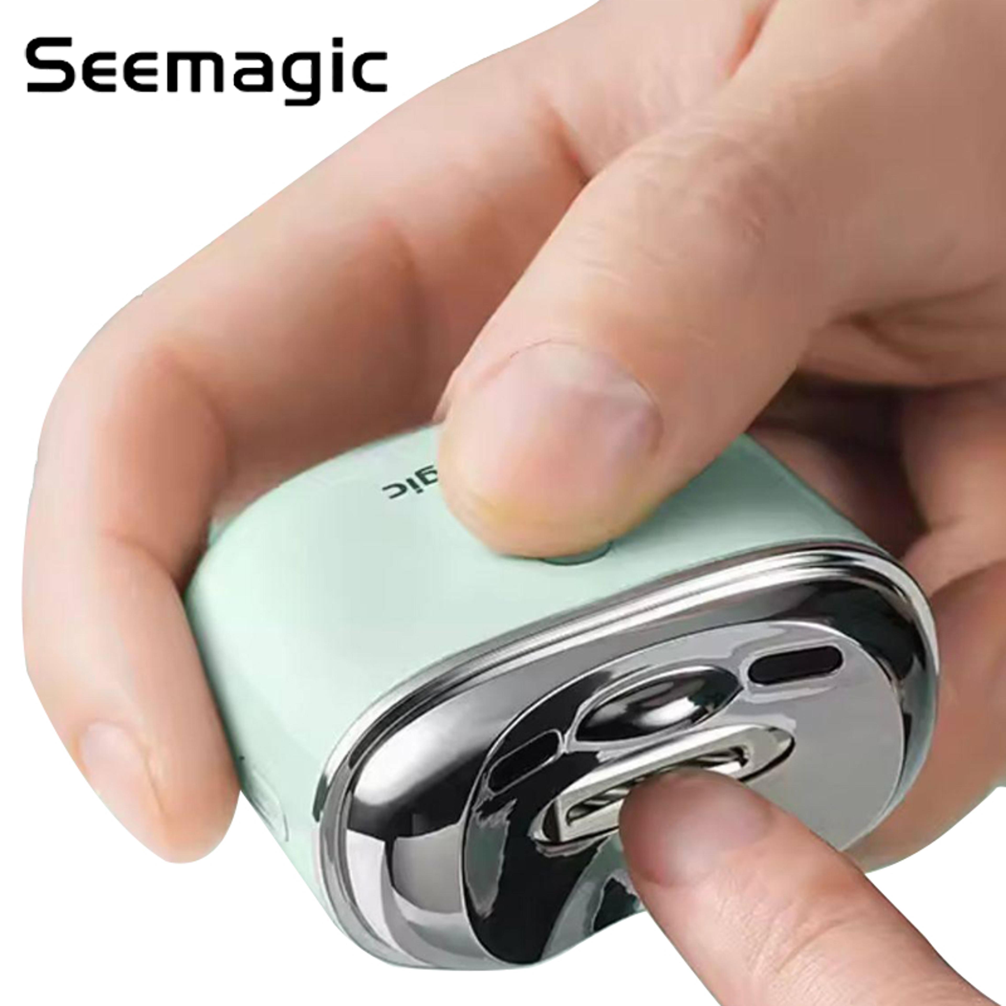 smart touch electric nail clipper pro with led light and infrared safety automatic nail trimmer
