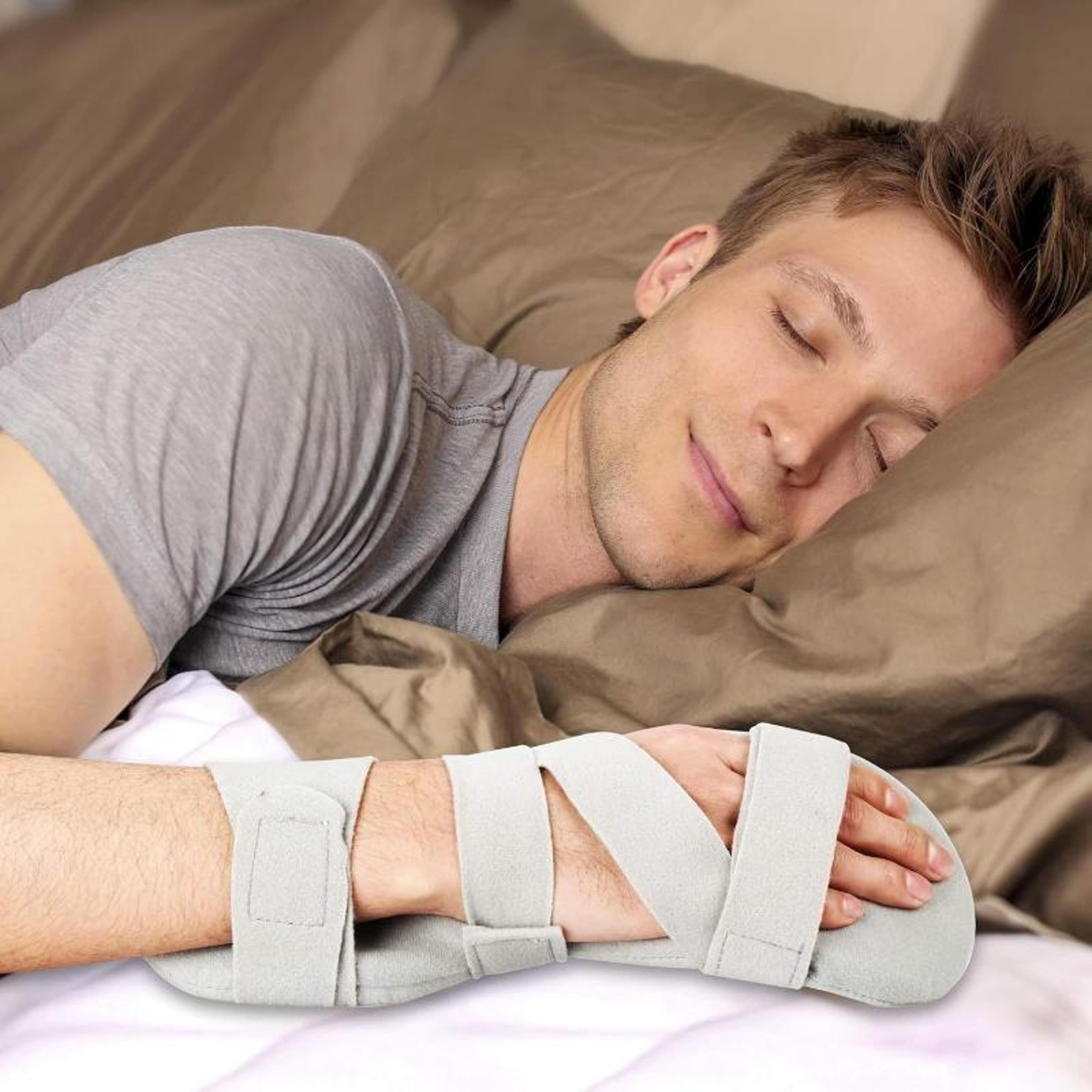 adjustable stroke hand brace and wrist immobilizer splint for arthritis and tendonitis relief