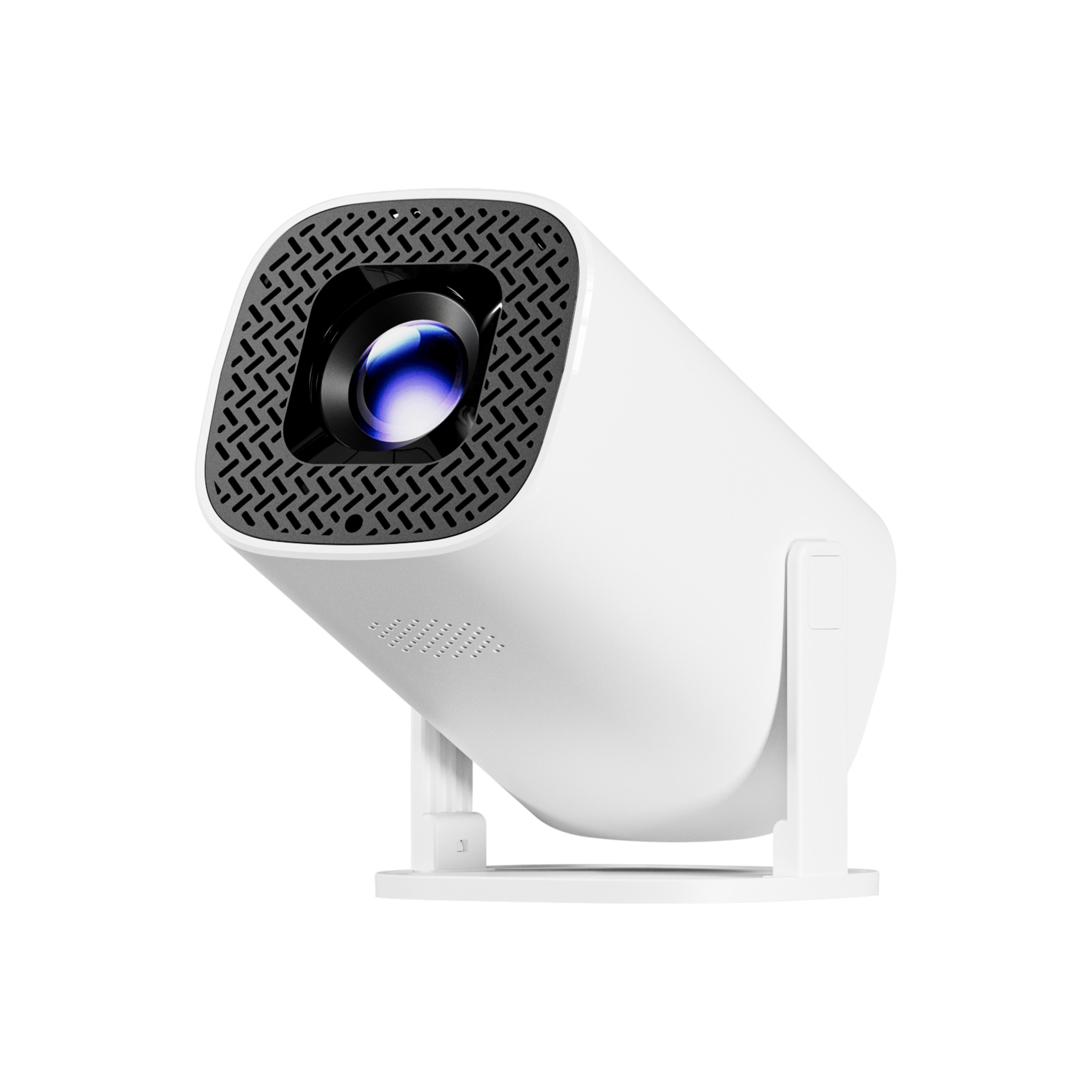 android 14 mini smart projector 4k supported wifi 6 portable home theater projector