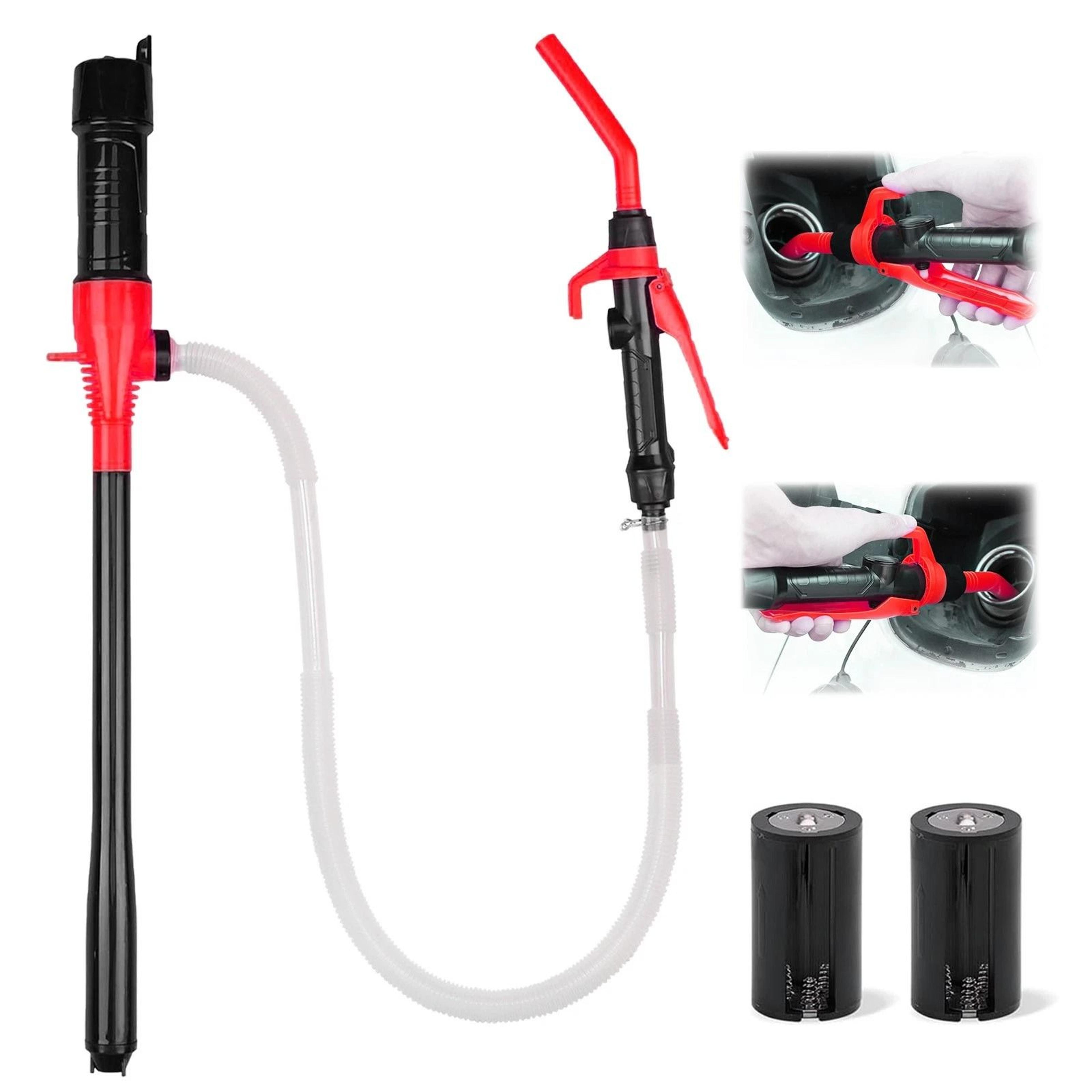 portable battery powered fuel transfer pump 2.2 gpm electric liquid transfer pump for gas oil diesel water