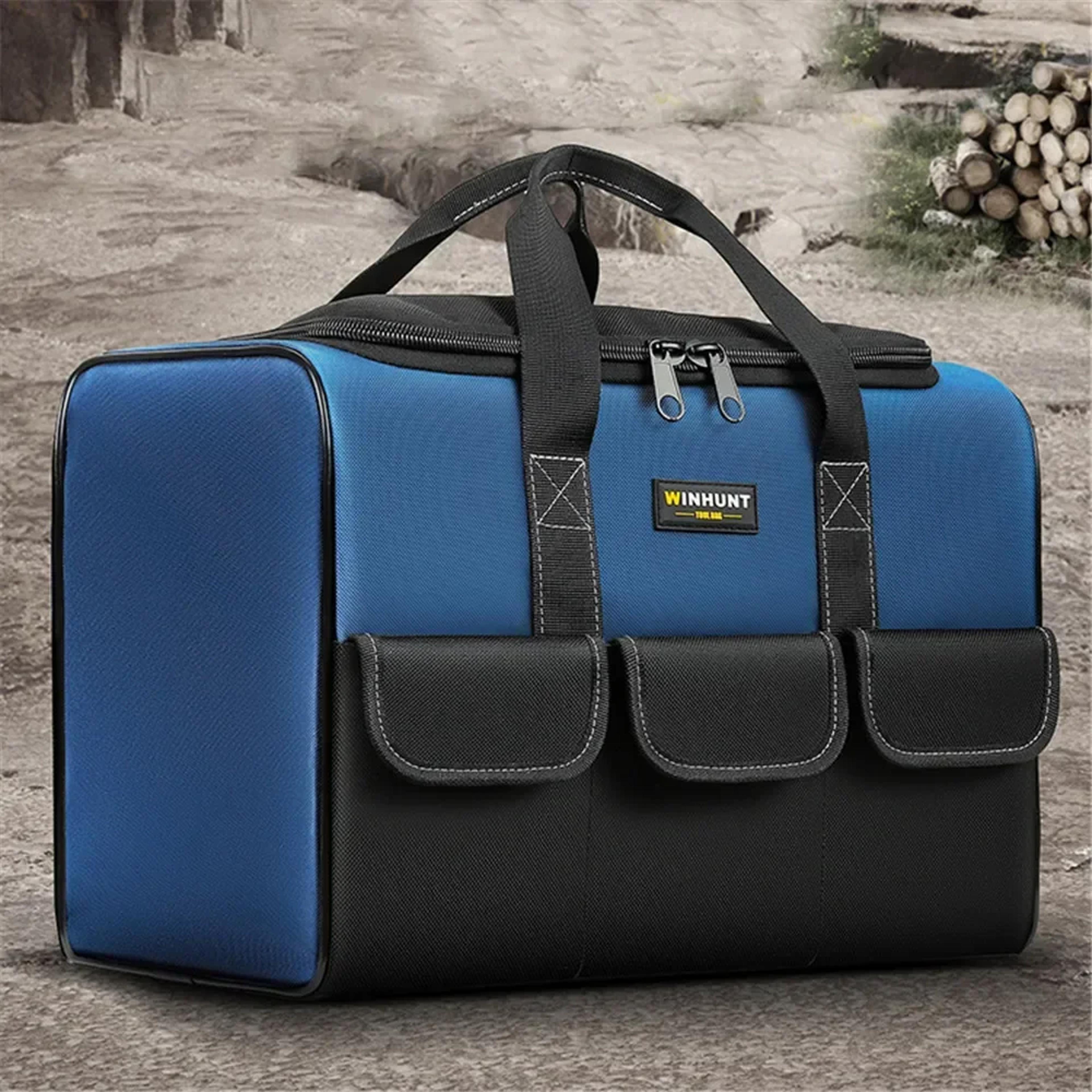 professional waterproof heavy-duty tool organizer tote with expanded capacity