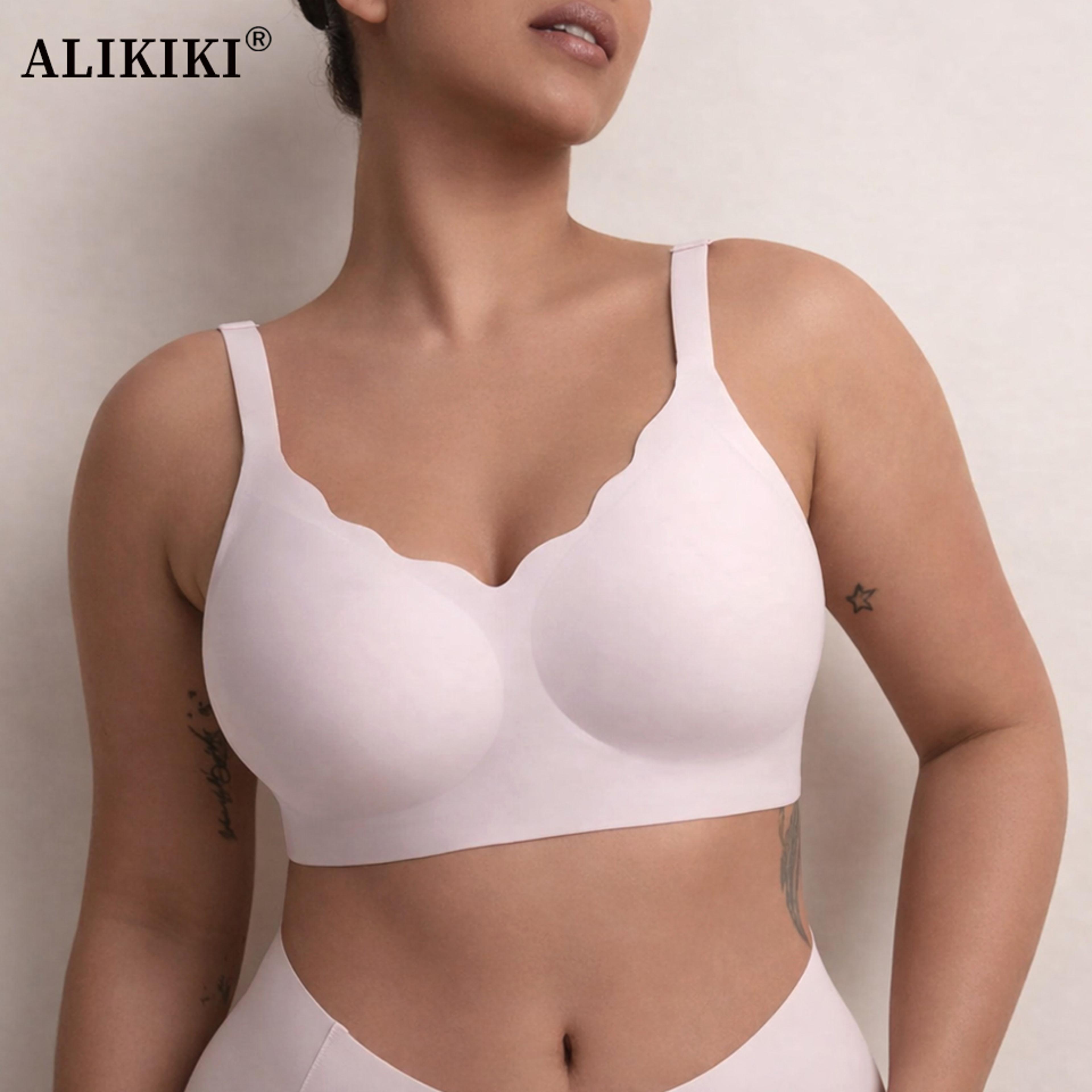 cloudsoft full coverage wireless bra for women seamless push up comfort support