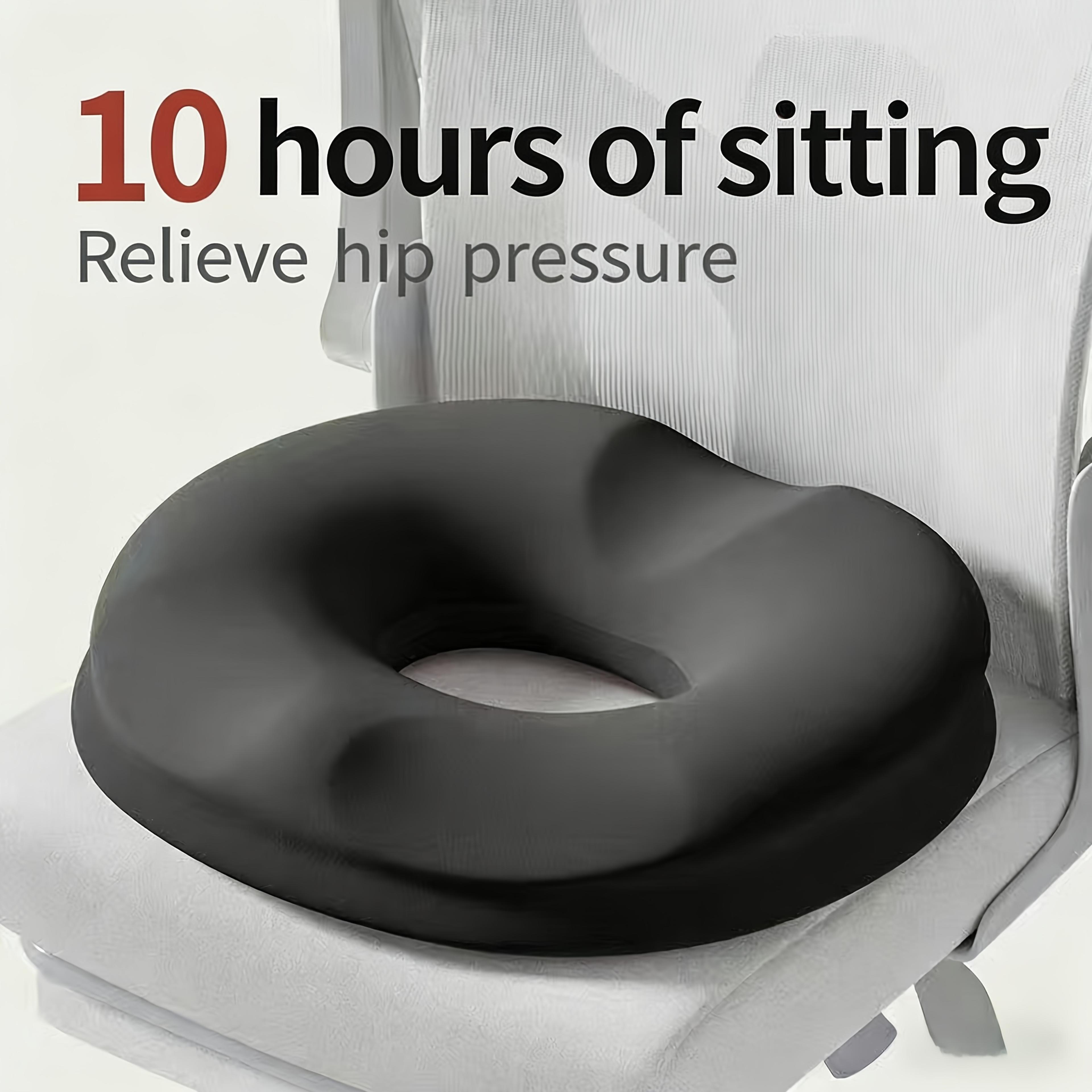 ergocomfort donut seat cushion memory foam tailbone pillow hemorrhoid relief