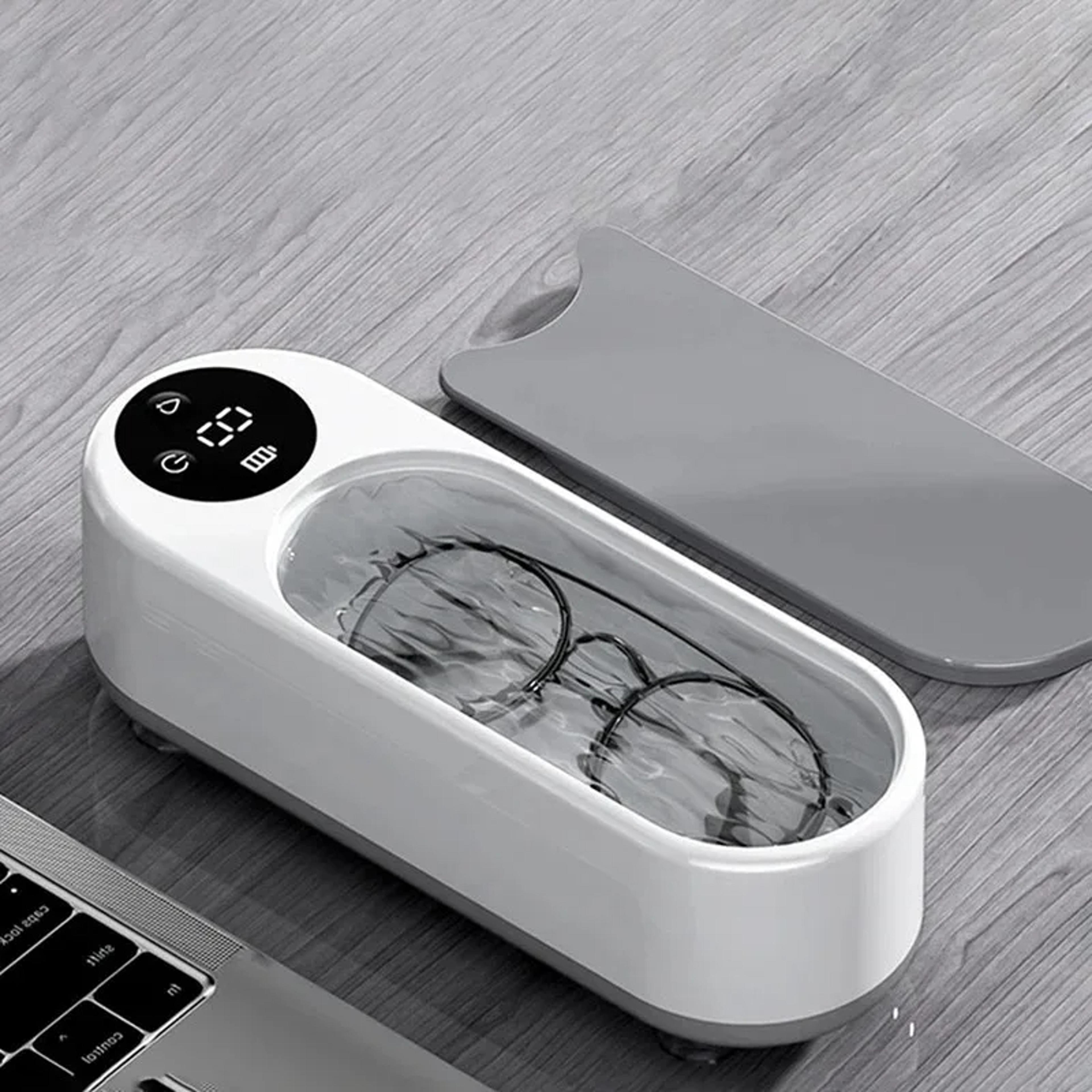 wireless ultrasonic eyewear cleaning machine high-frequency glass cleaner