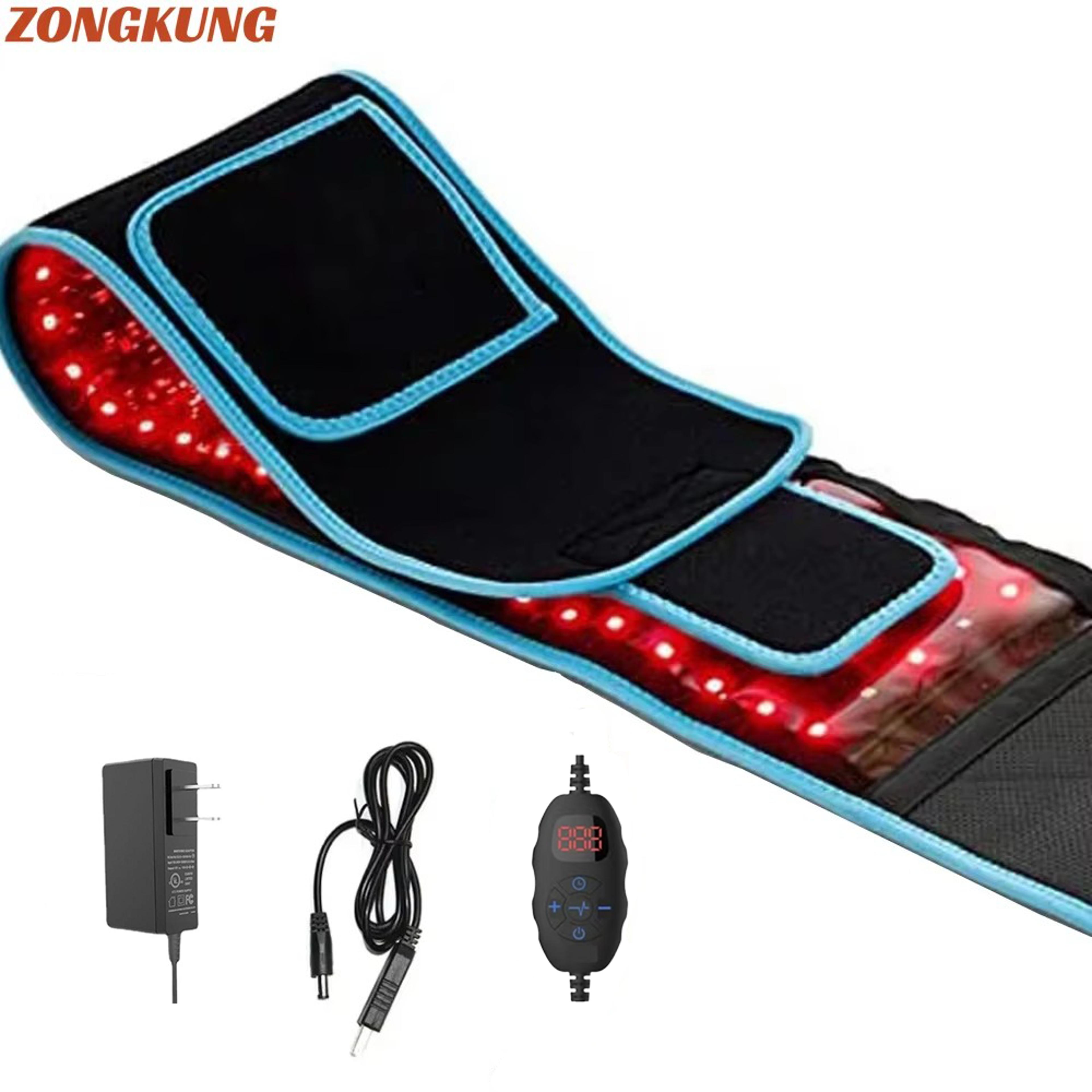 red light therapy belt infrared therapy wrap for back waist muscle recovery and body wellness