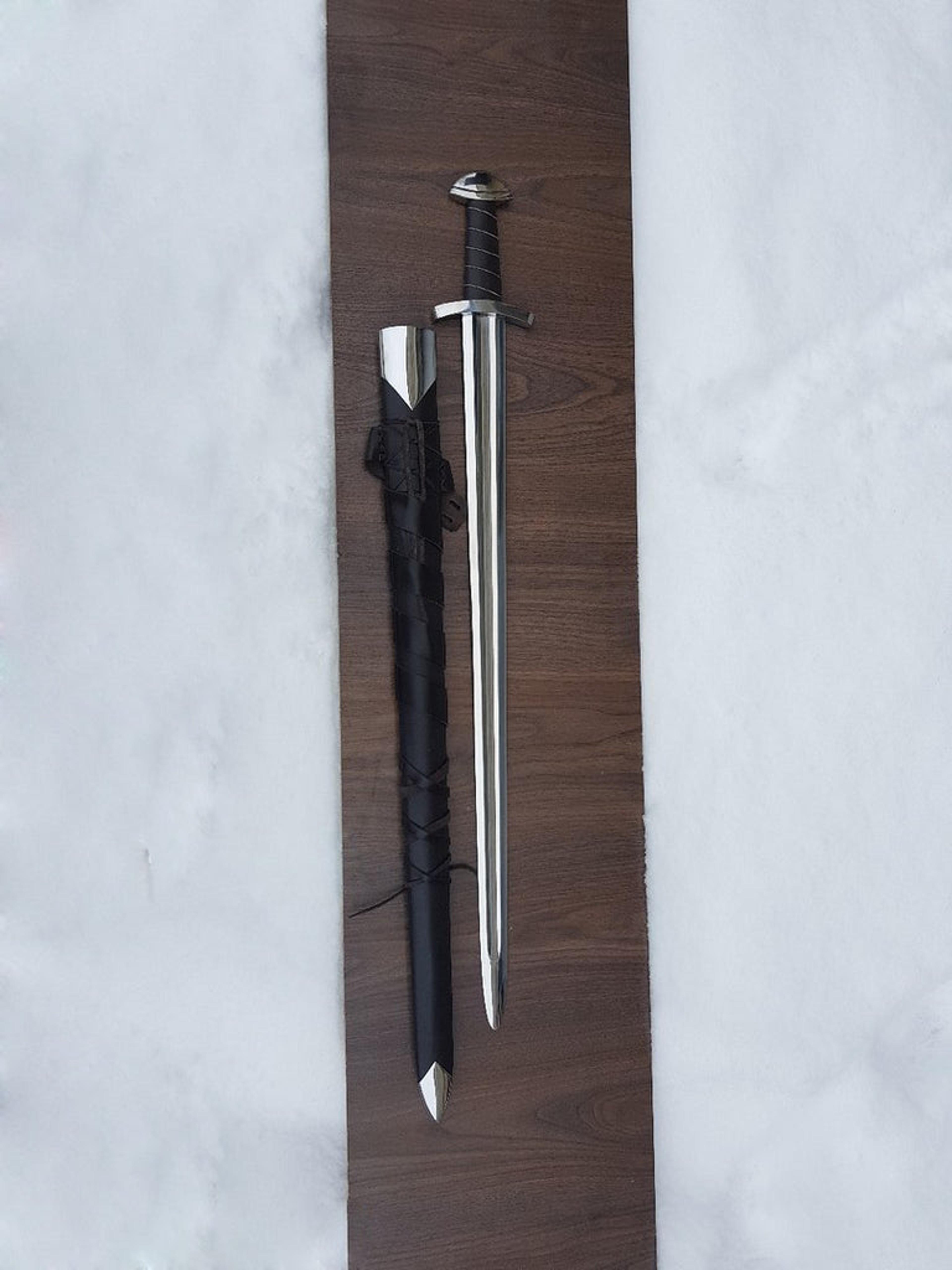 forged fury – battle-ready slavic sword | high-carbon steel warrior blade | collector & combat-style display sword