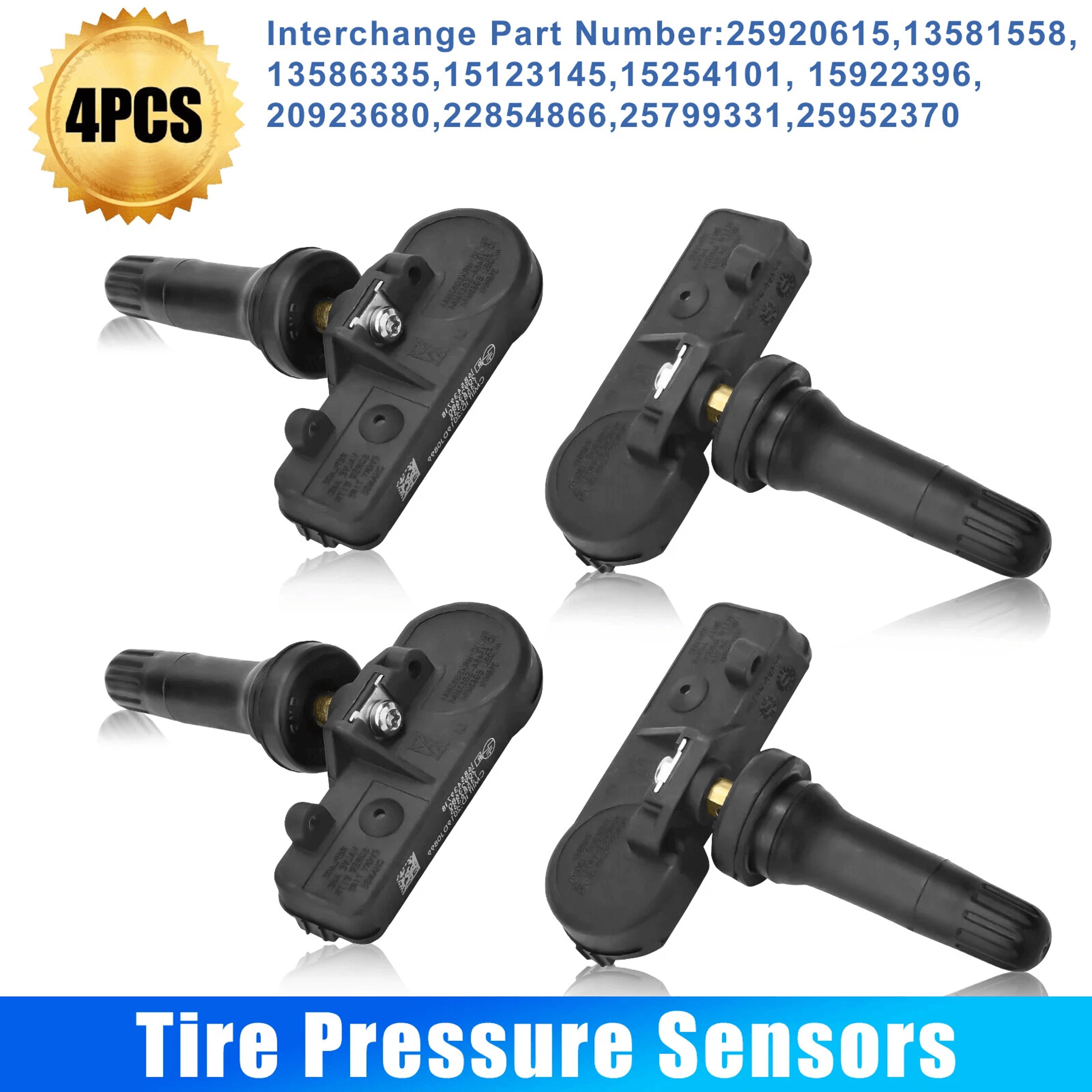 tire pressure monitoring sensors for chevy gmc models