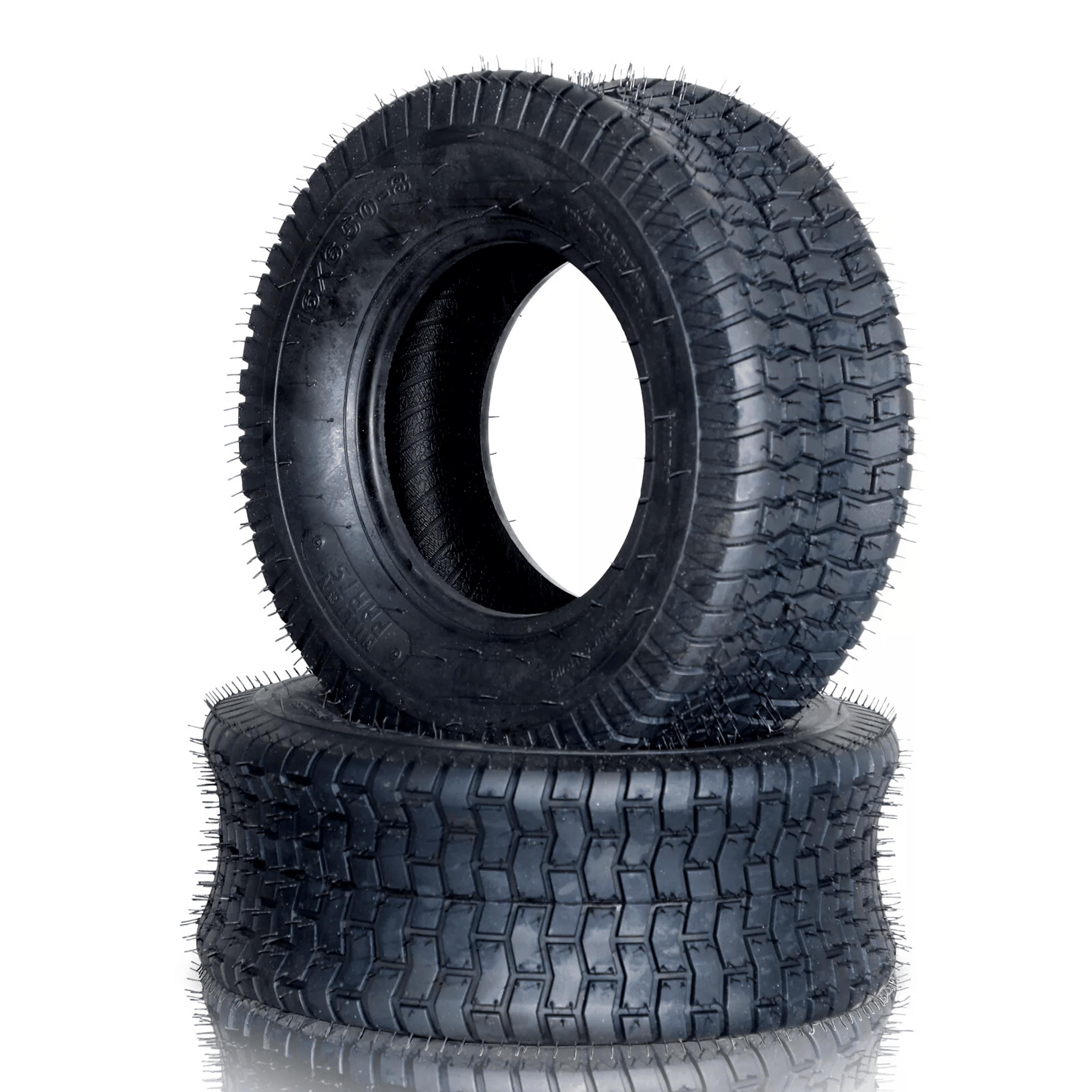 set of 2 factory direct turf mower tires 4ply soft lawn grip with warranty