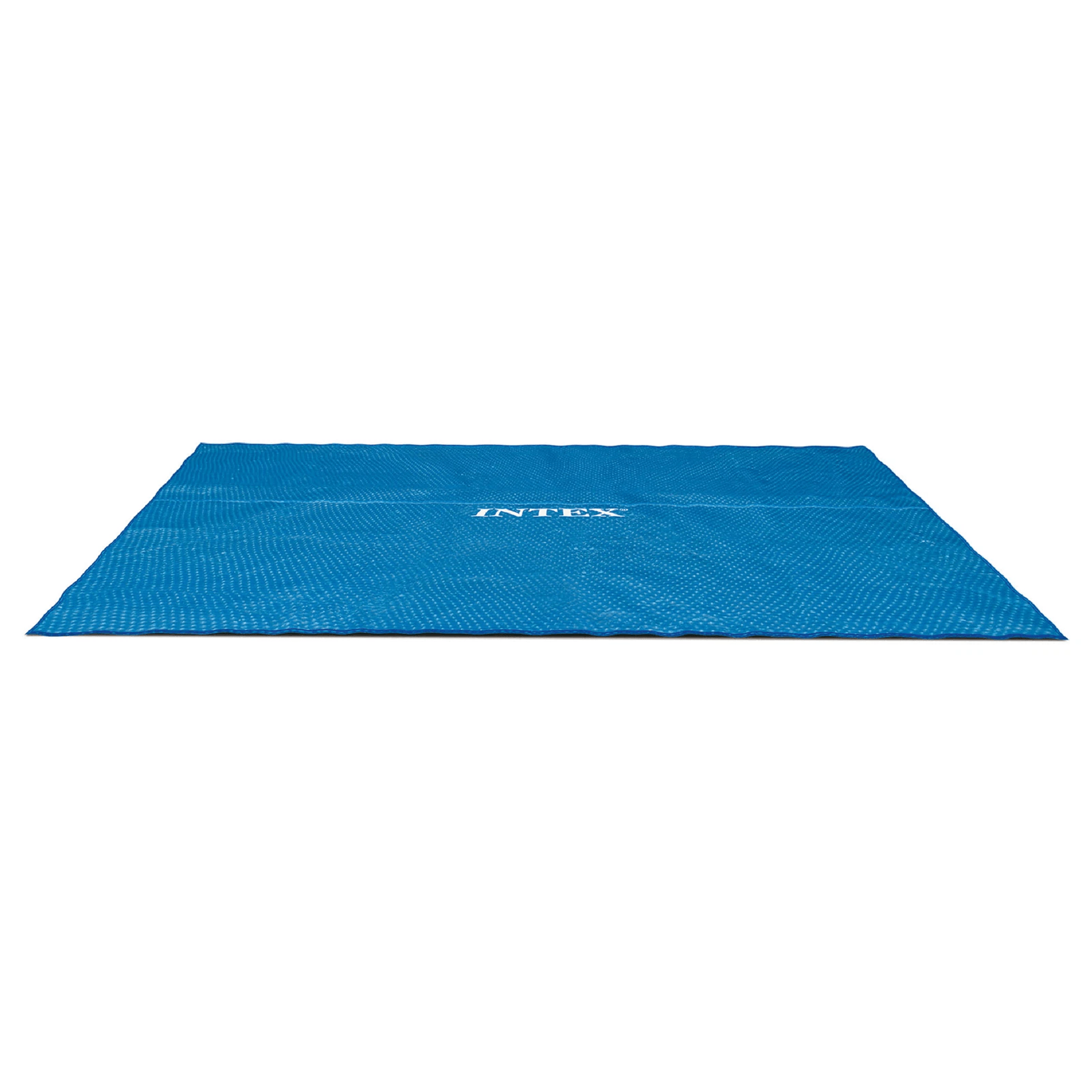 intex rectangular solar pool cover, heat retention & debris protection for above ground frame pools