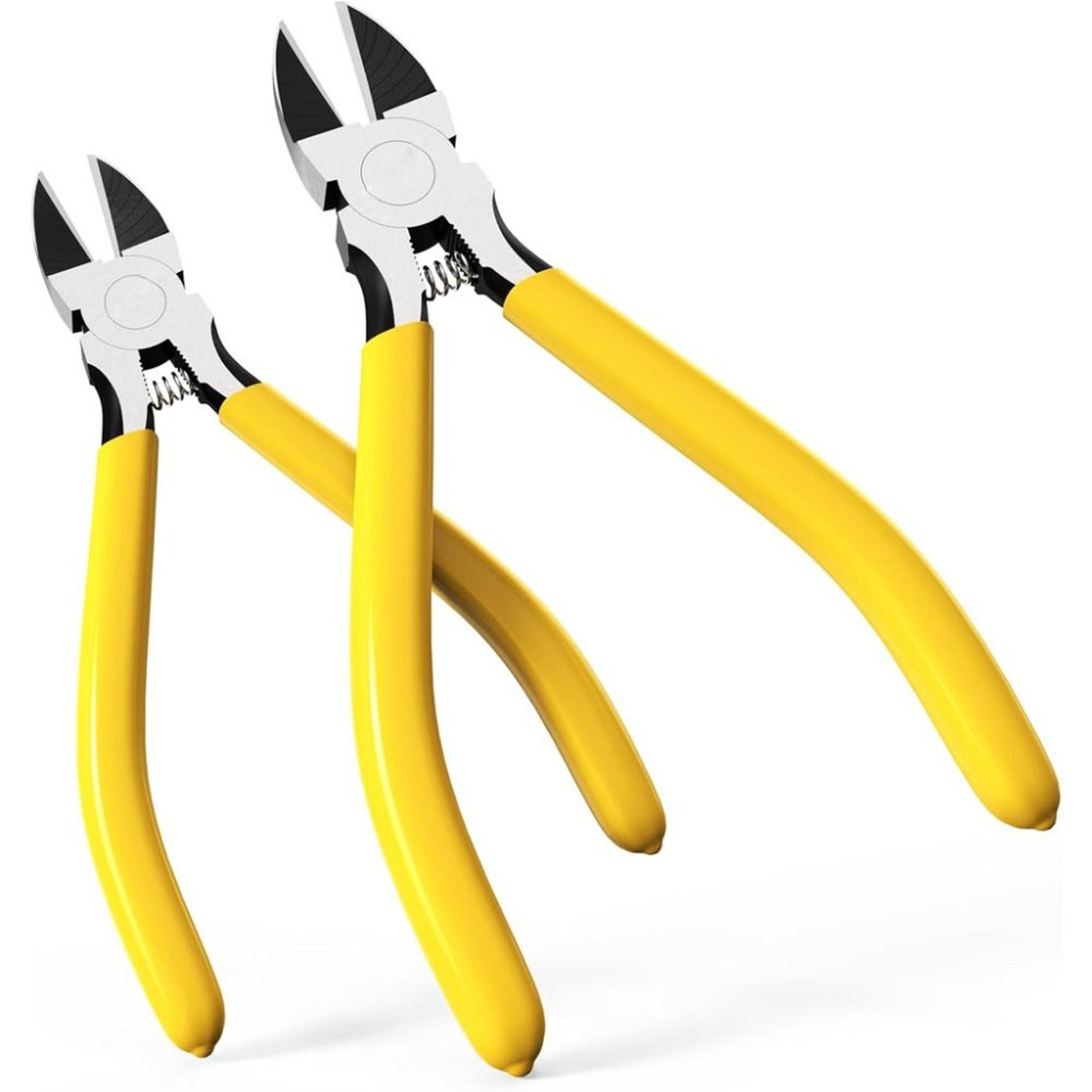ultimate precision wire cutter & flush cutter pliers heavy duty long flat nose cable wire cutters