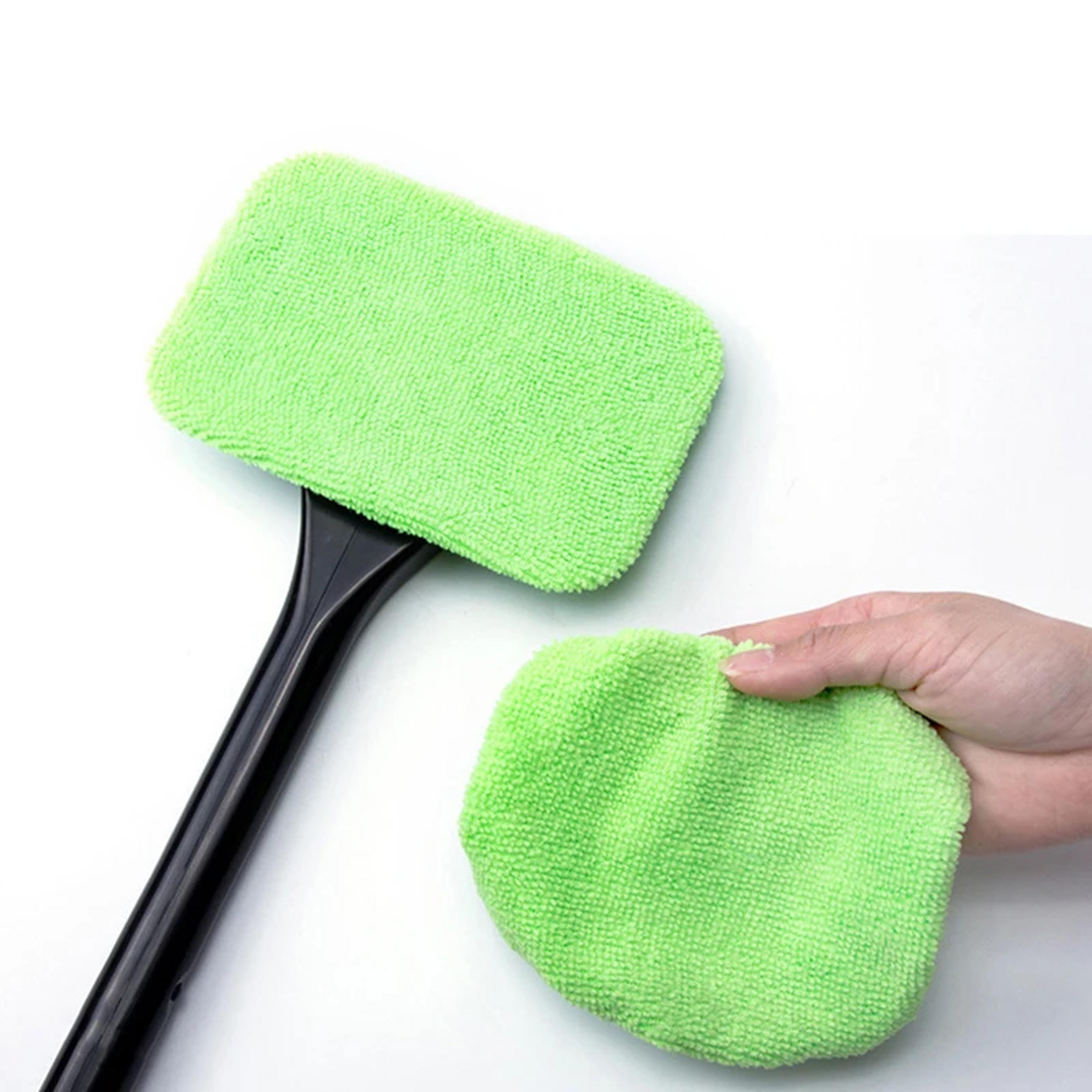 premium long handle car windscreen cleaning brush kit & windshield glass cleaning tool