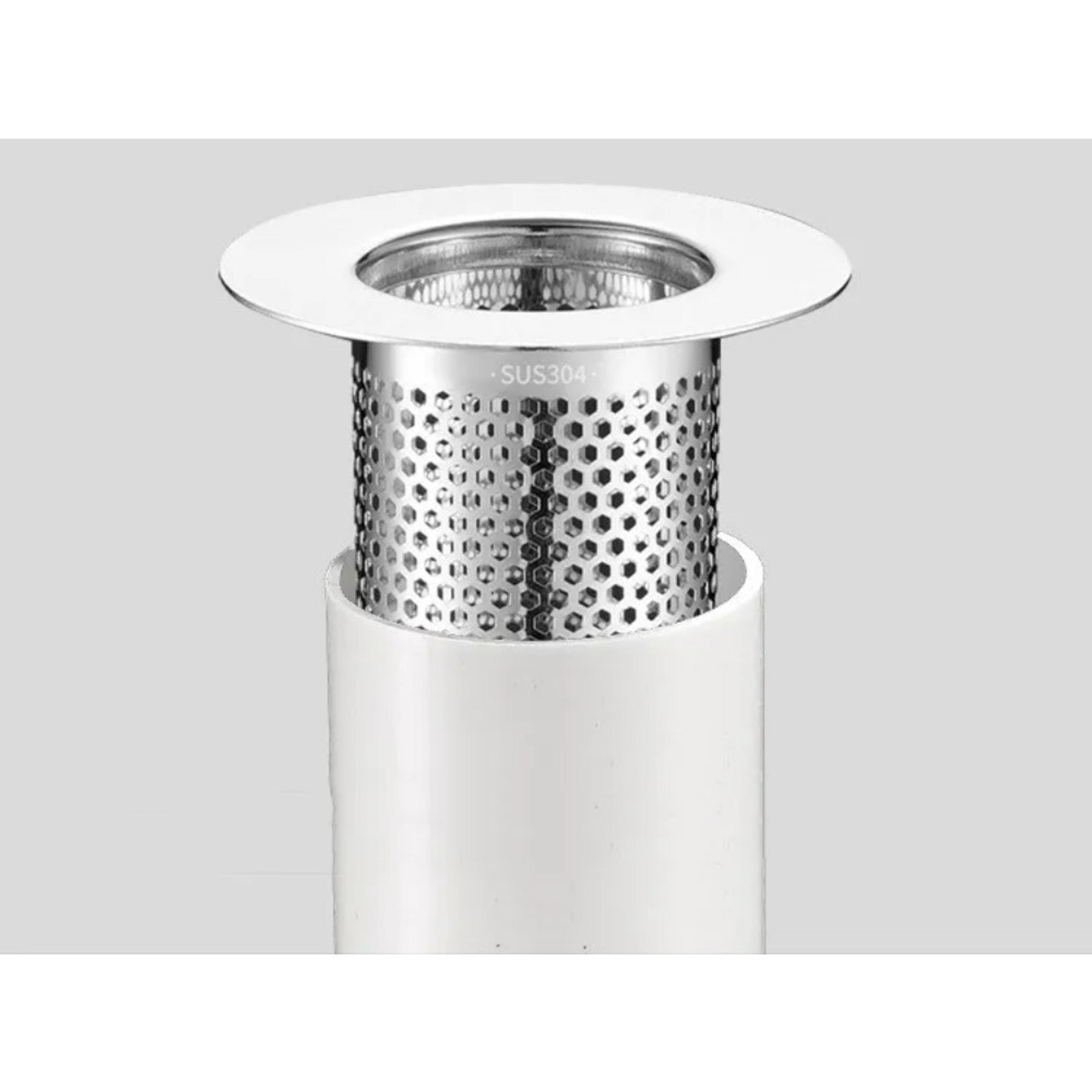 premium popup sink drain stopper with built in hair catcher strainer universal pop up drain filter solution