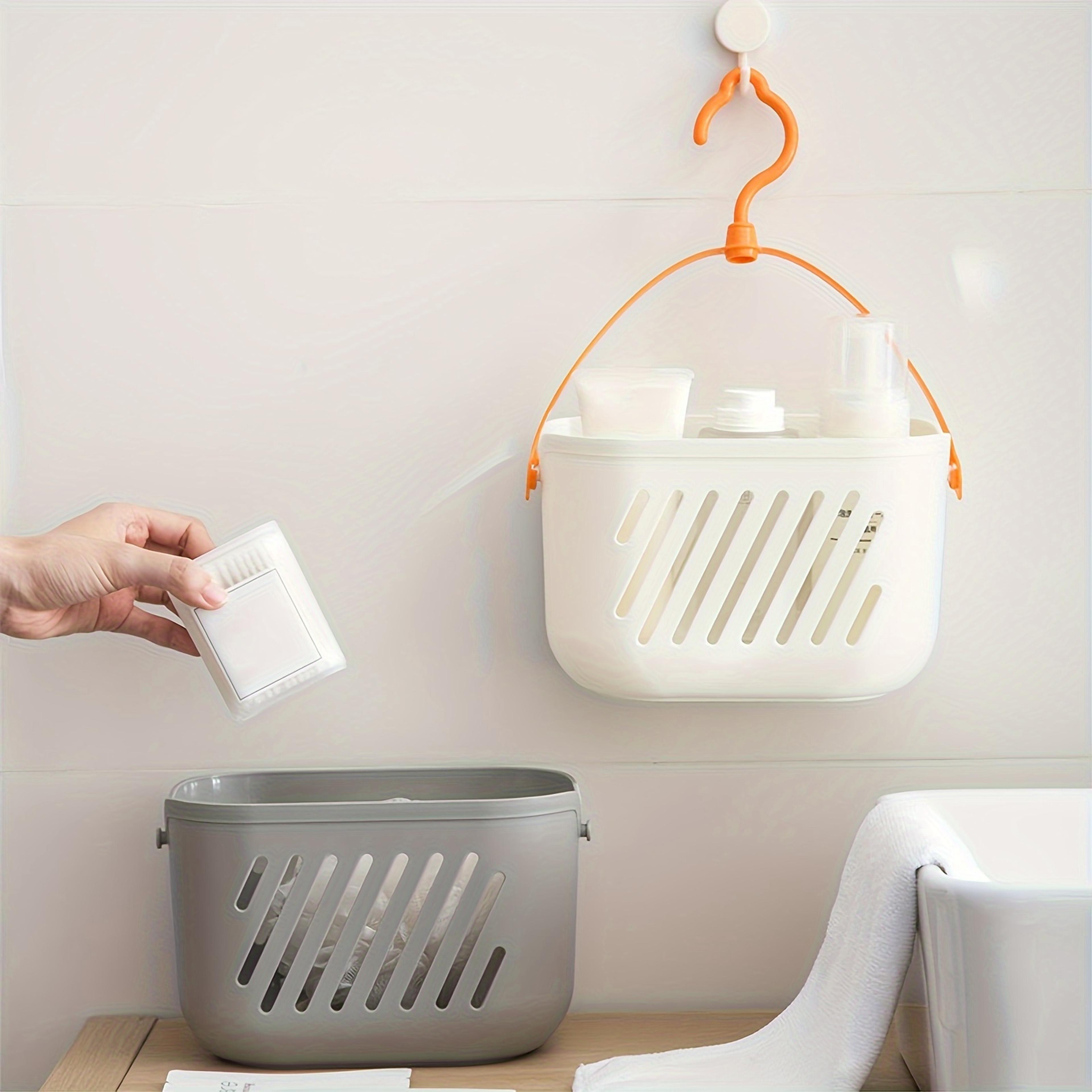 premium multi purpose wall mount storage basket hanging storage basket & kitchen organizer
